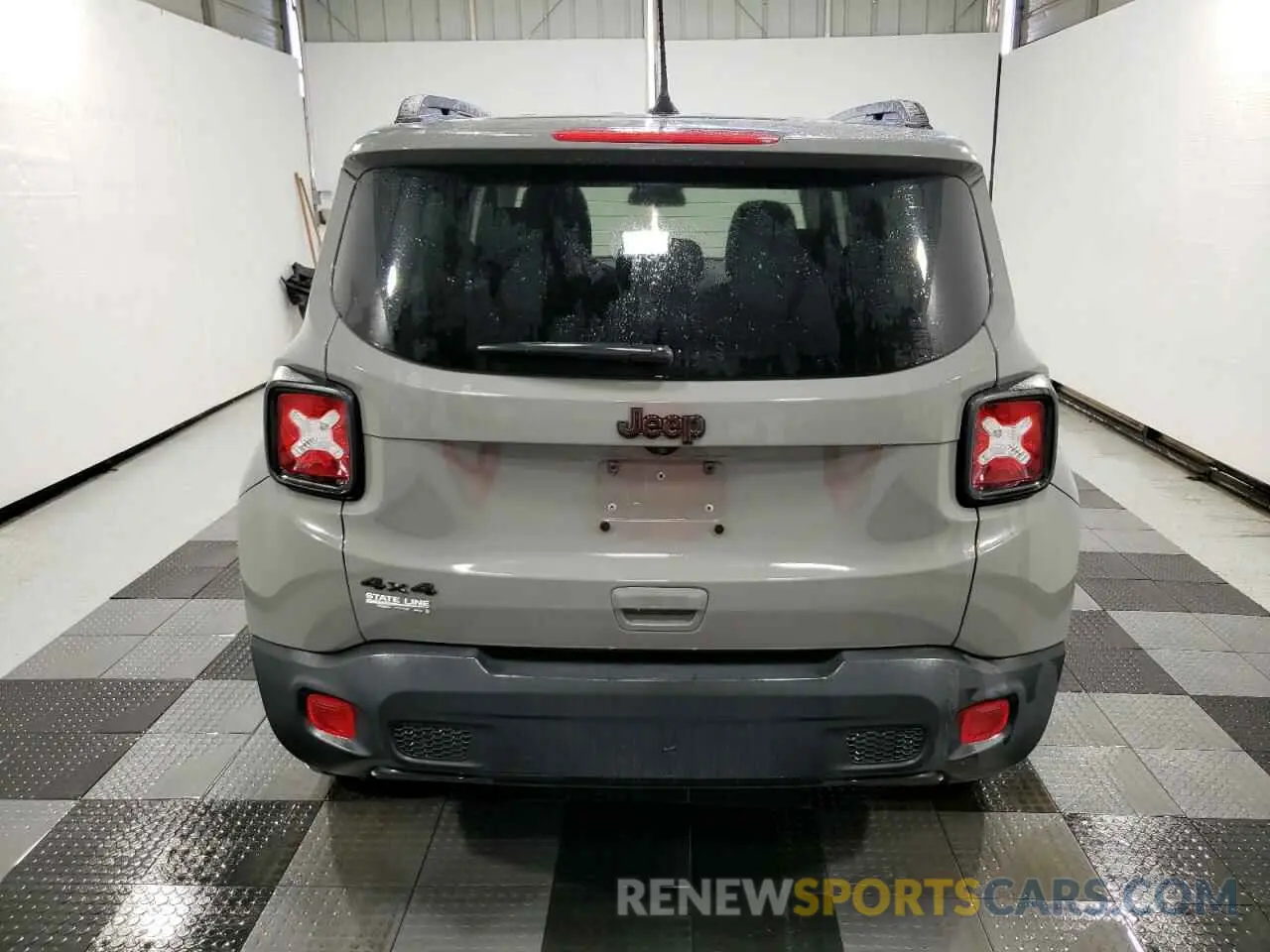 6 Photograph of a damaged car ZACNJBABXKPK61726 JEEP RENEGADE 2019