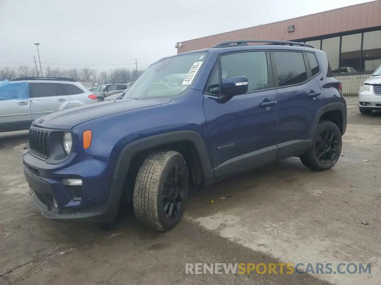 1 Фотография поврежденного автомобиля ZACNJBB1XKPK11477 JEEP RENEGADE 2019