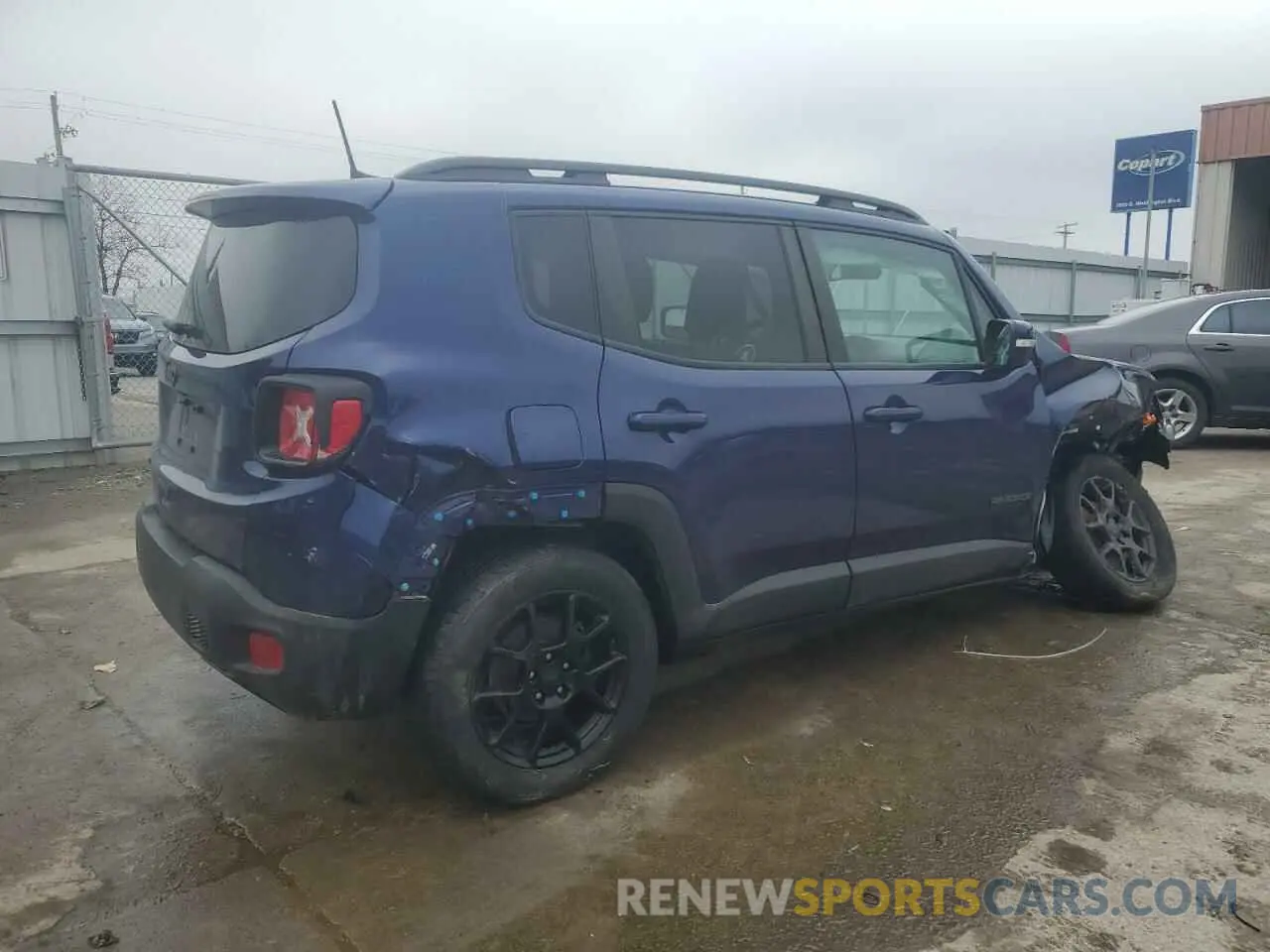 3 Фотография поврежденного автомобиля ZACNJBB1XKPK11477 JEEP RENEGADE 2019