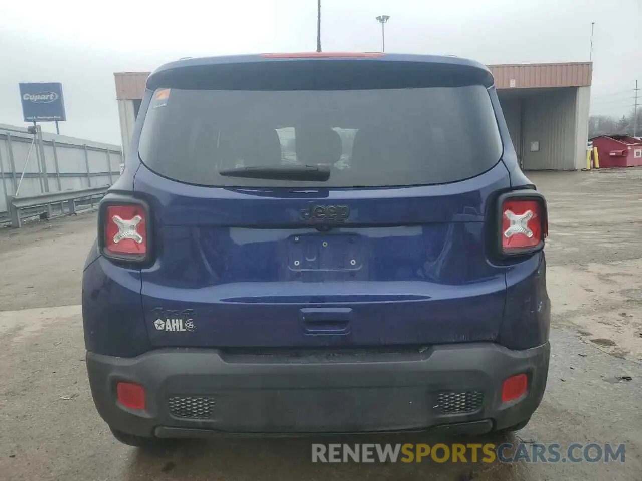 6 Фотография поврежденного автомобиля ZACNJBB1XKPK11477 JEEP RENEGADE 2019