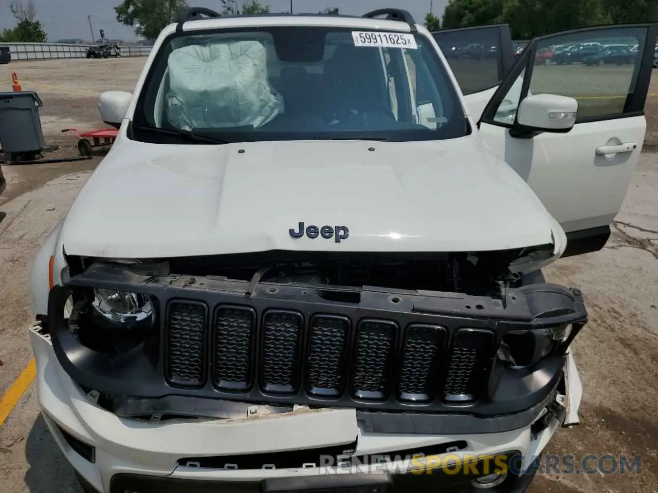 11 Photograph of a damaged car ZACNJBBB1KPK56008 JEEP RENEGADE 2019
