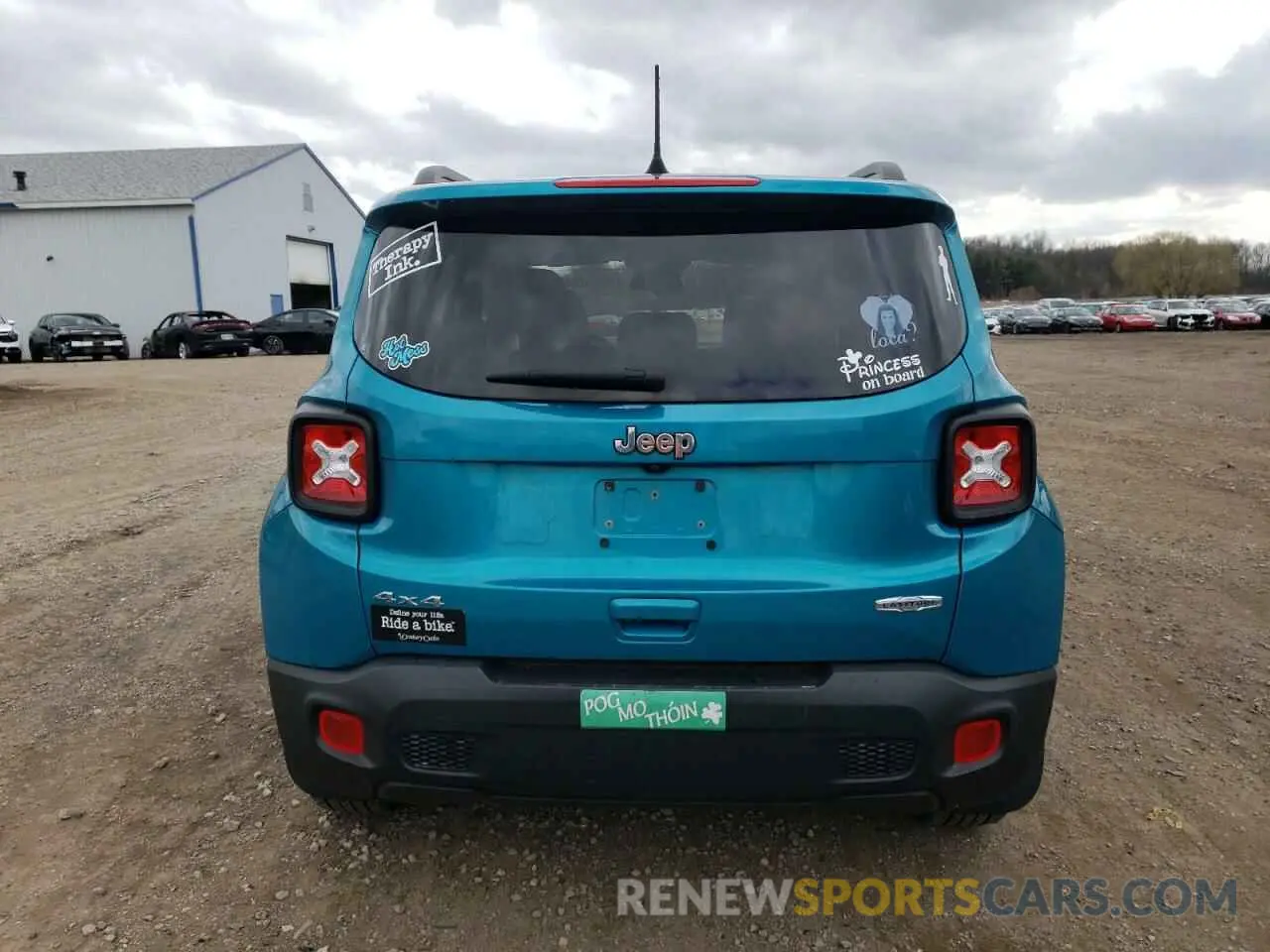 6 Photograph of a damaged car ZACNJBBB2KPK55823 JEEP RENEGADE 2019