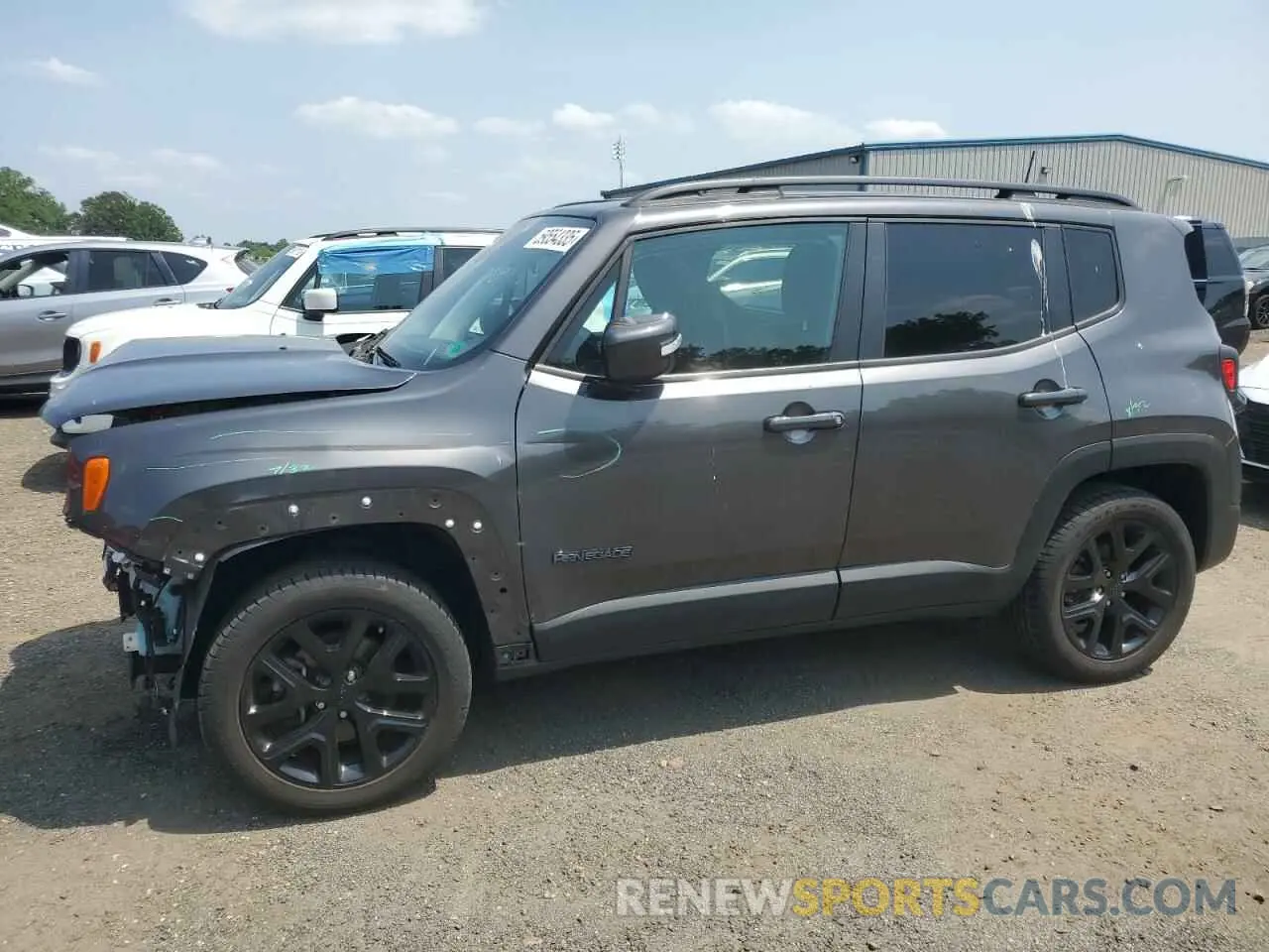 1 Photograph of a damaged car ZACNJBBB4KPJ78596 JEEP RENEGADE 2019