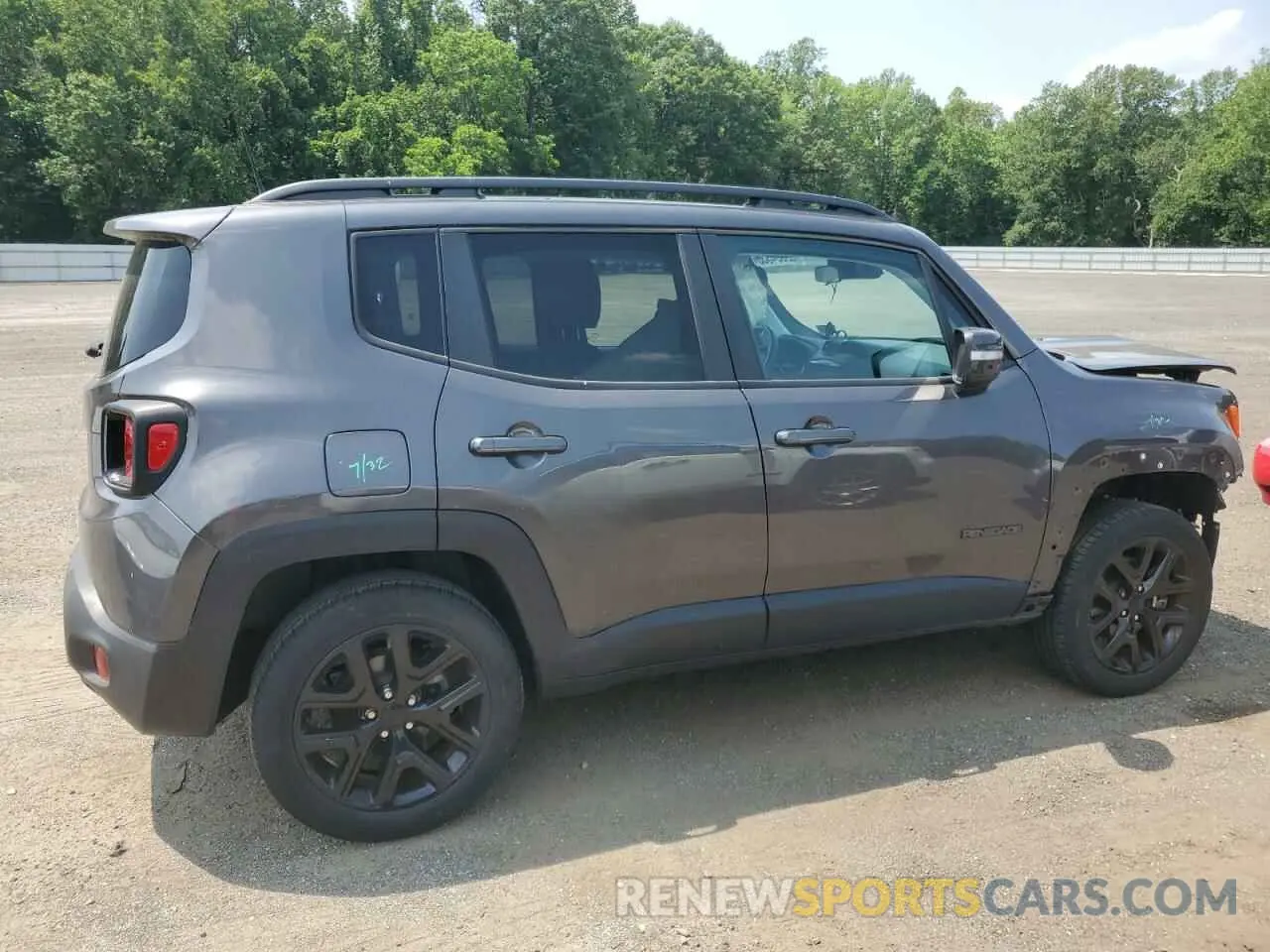 3 Photograph of a damaged car ZACNJBBB4KPJ78596 JEEP RENEGADE 2019
