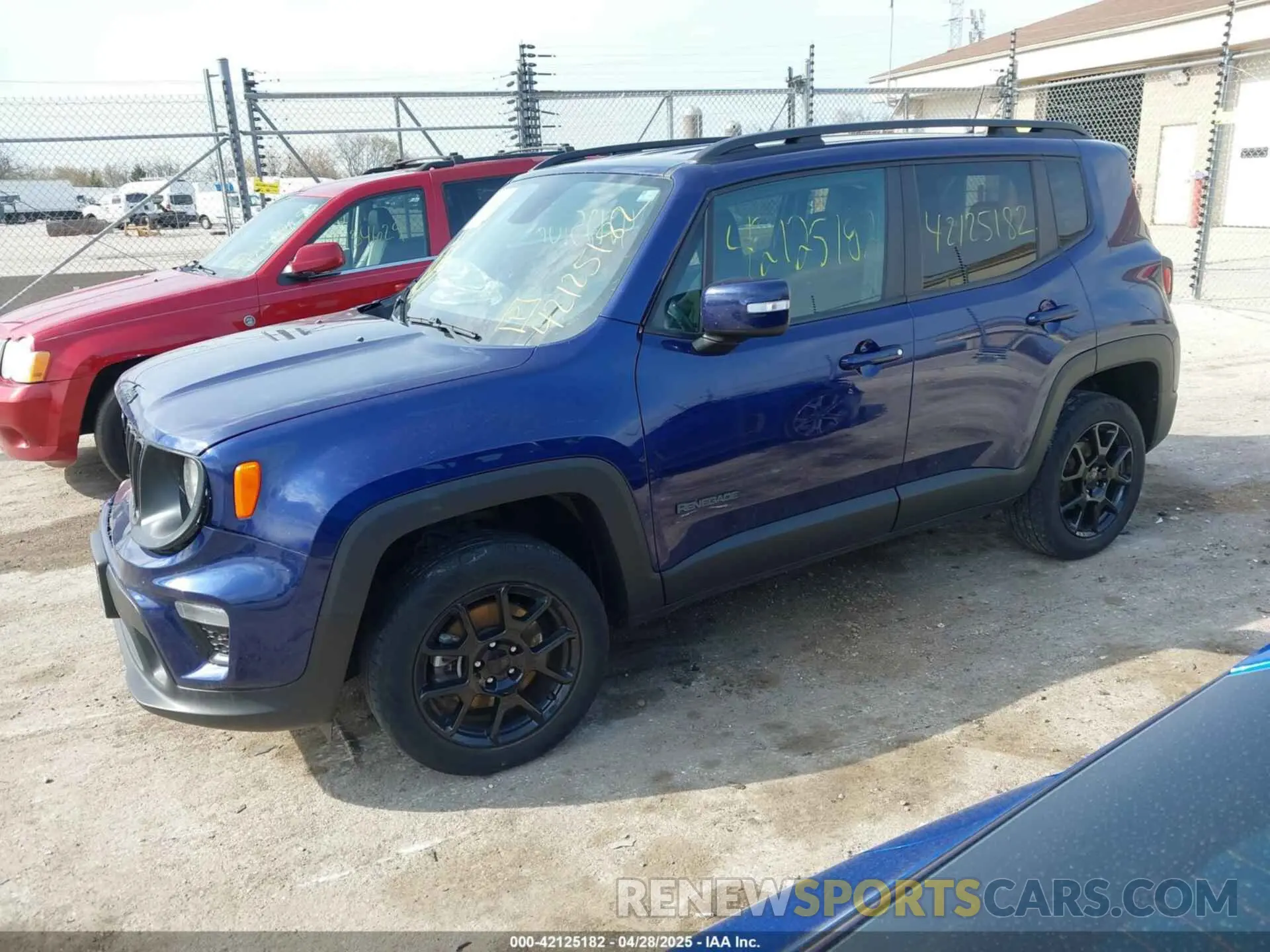 2 Photograph of a damaged car ZACNJBBB4KPK33256 JEEP RENEGADE 2019