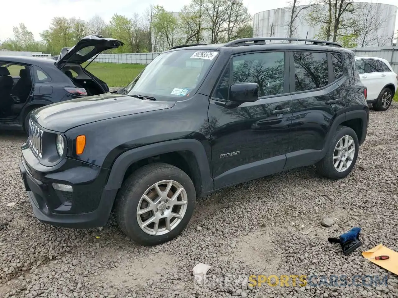 1 Photograph of a damaged car ZACNJBBB5KPJ73519 JEEP RENEGADE 2019