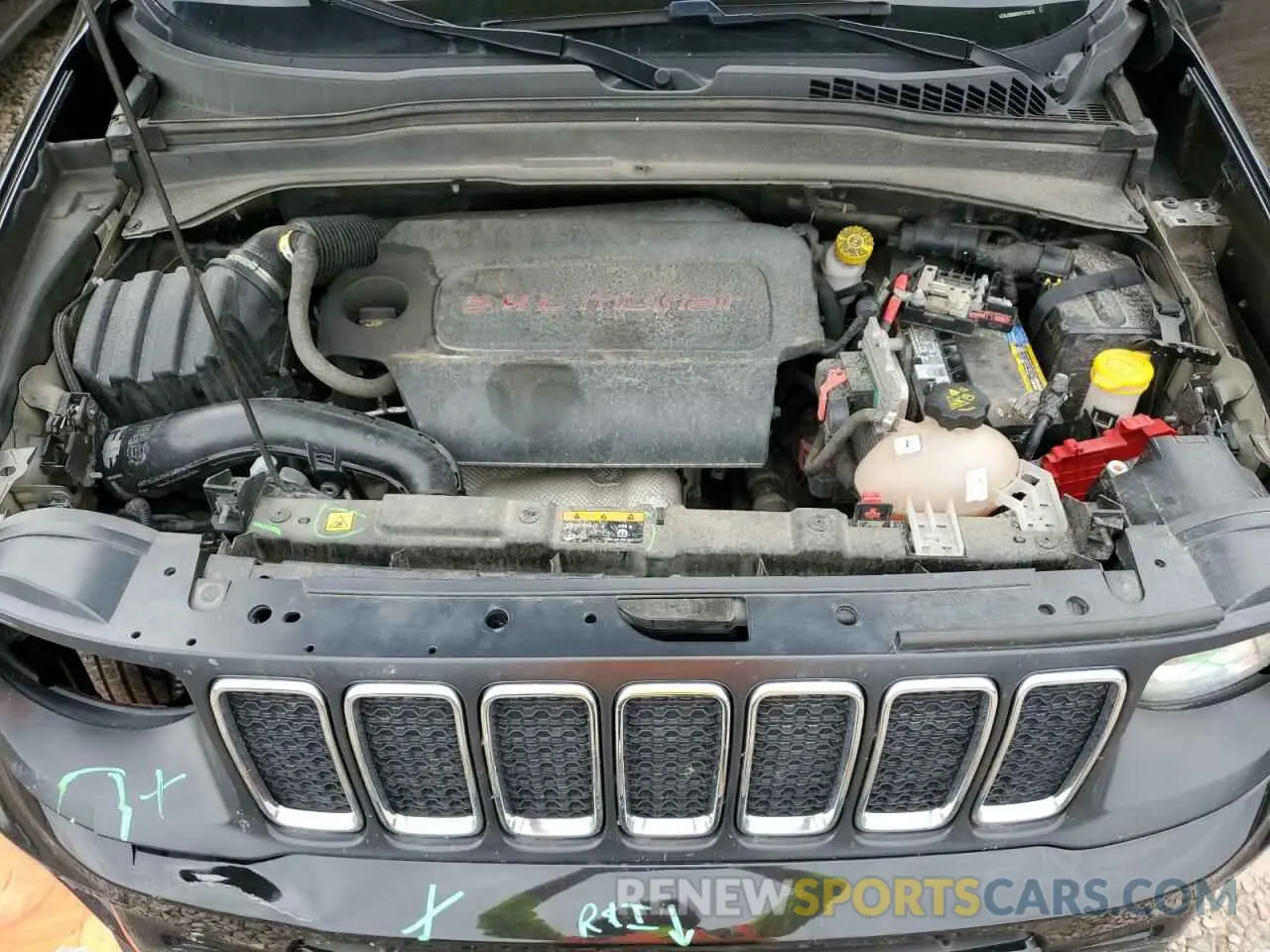 11 Photograph of a damaged car ZACNJBBB5KPJ73519 JEEP RENEGADE 2019