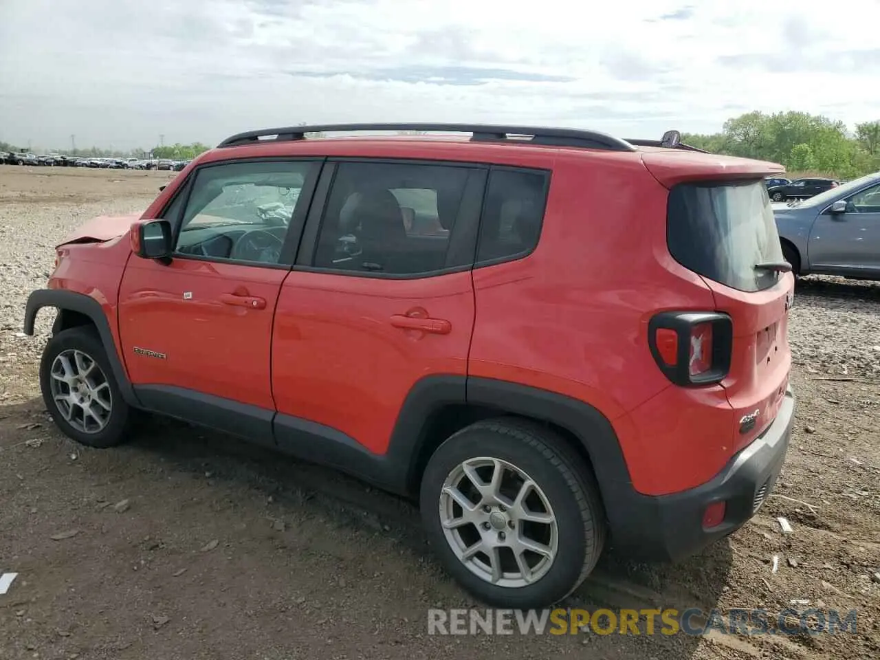 2 Photograph of a damaged car ZACNJBBB5KPK30611 JEEP RENEGADE 2019