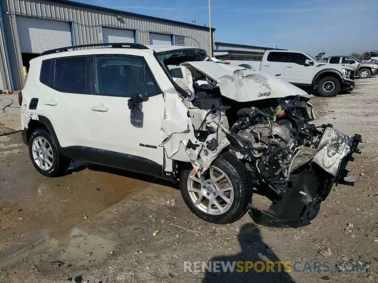4 Фотография поврежденного автомобиля ZACNJBBB5KPK43407 JEEP RENEGADE 2019
