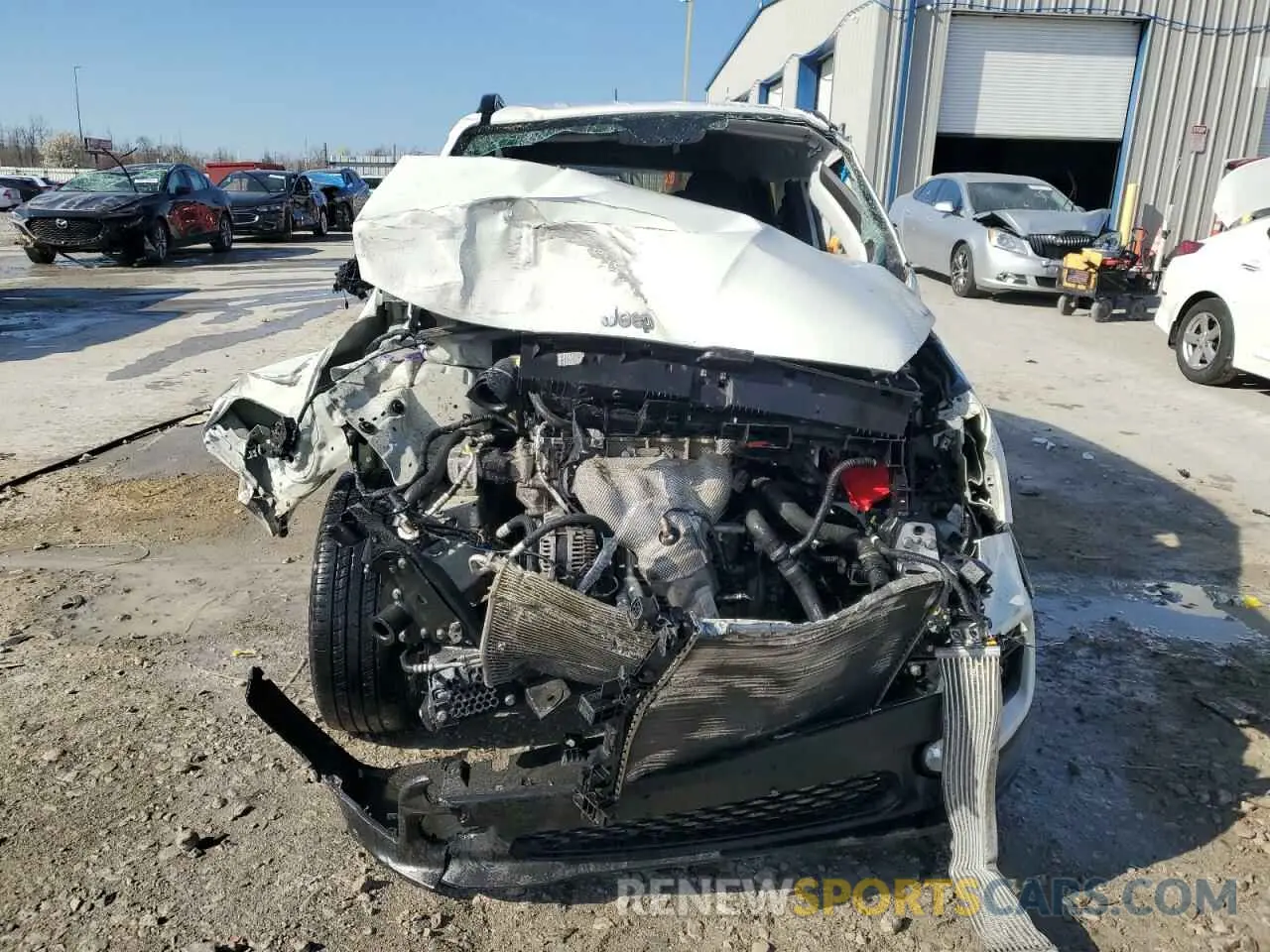 5 Фотография поврежденного автомобиля ZACNJBBB5KPK43407 JEEP RENEGADE 2019