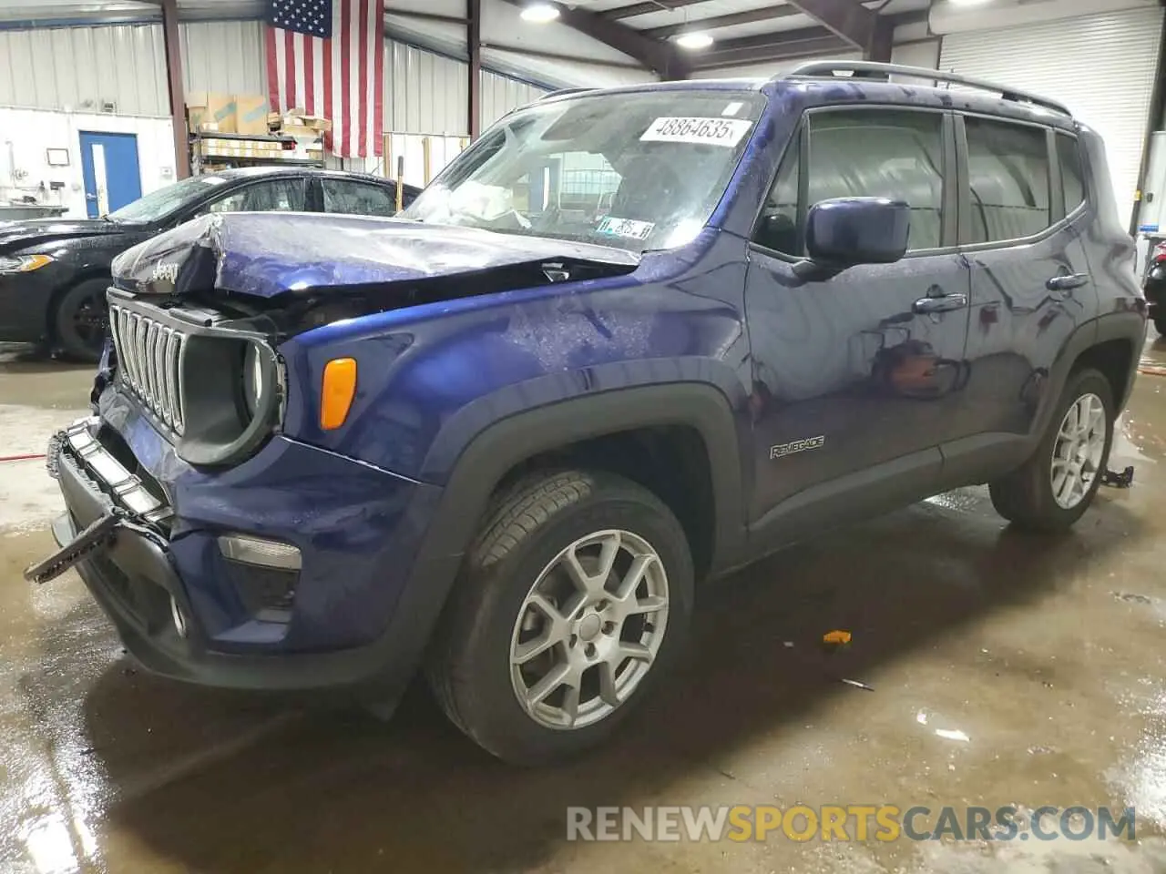 1 Фотография поврежденного автомобиля ZACNJBBB7KPK06794 JEEP RENEGADE 2019