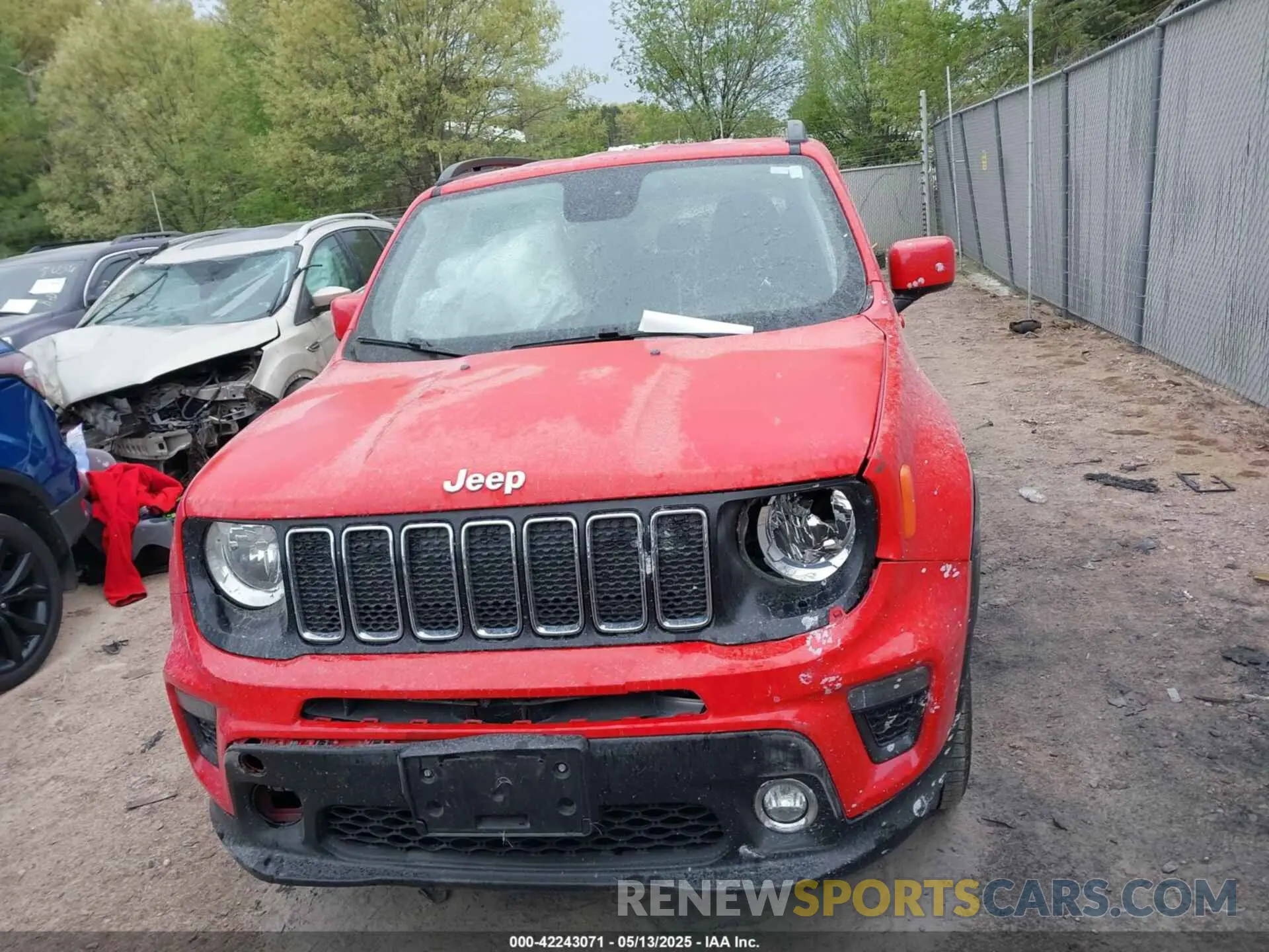 12 Фотография поврежденного автомобиля ZACNJBBB7KPK13597 JEEP RENEGADE 2019