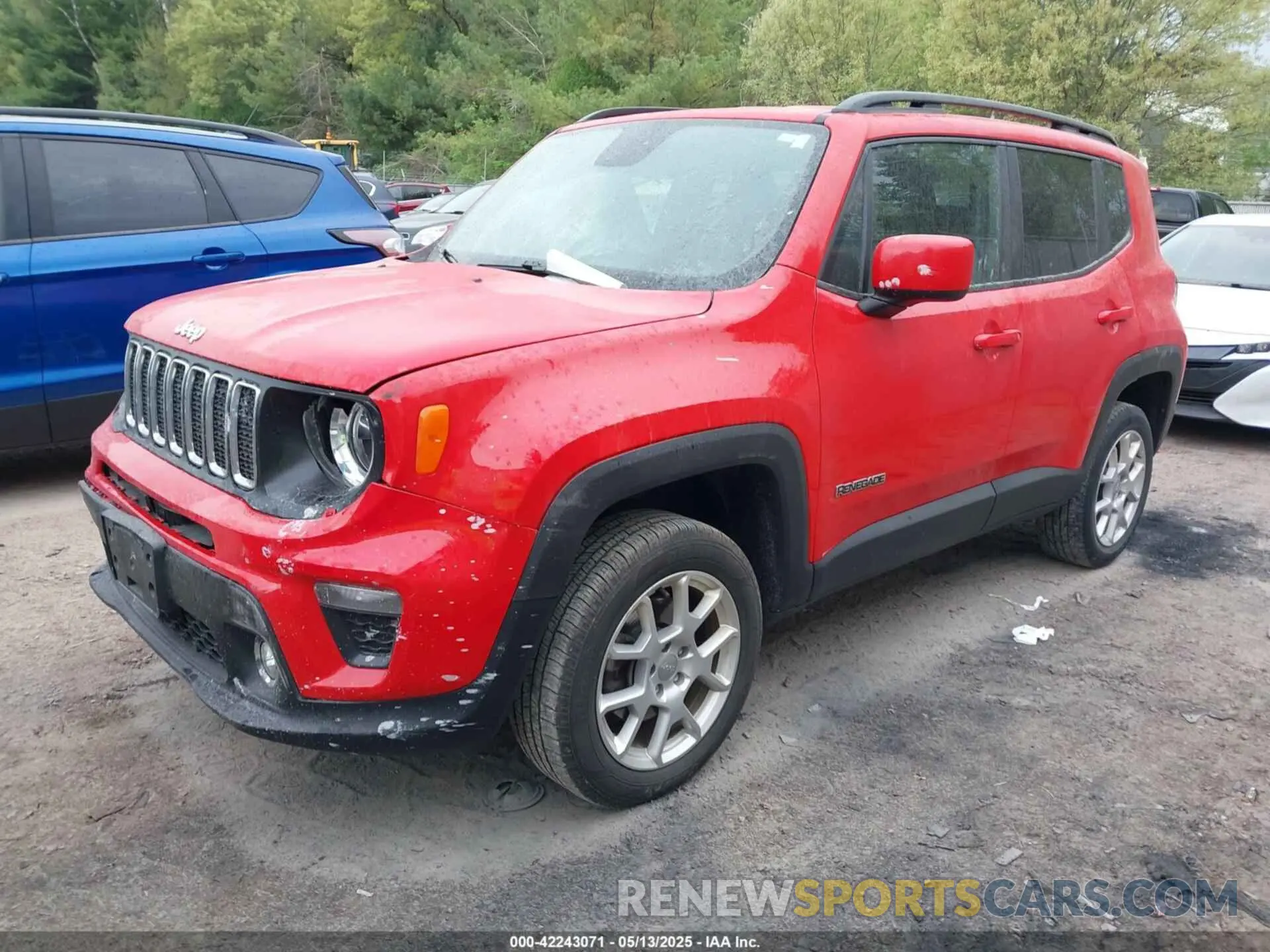 2 Фотография поврежденного автомобиля ZACNJBBB7KPK13597 JEEP RENEGADE 2019