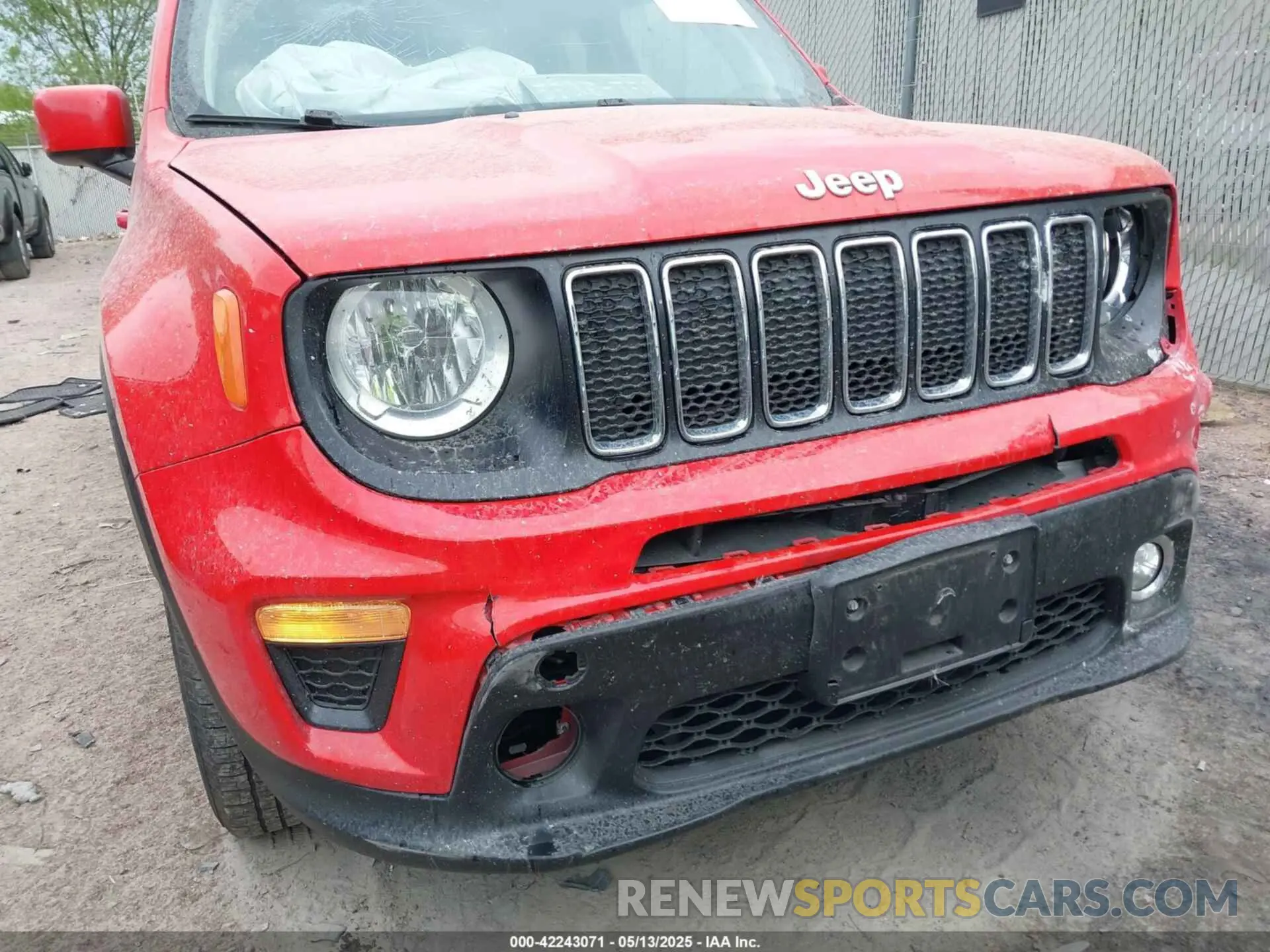 6 Фотография поврежденного автомобиля ZACNJBBB7KPK13597 JEEP RENEGADE 2019
