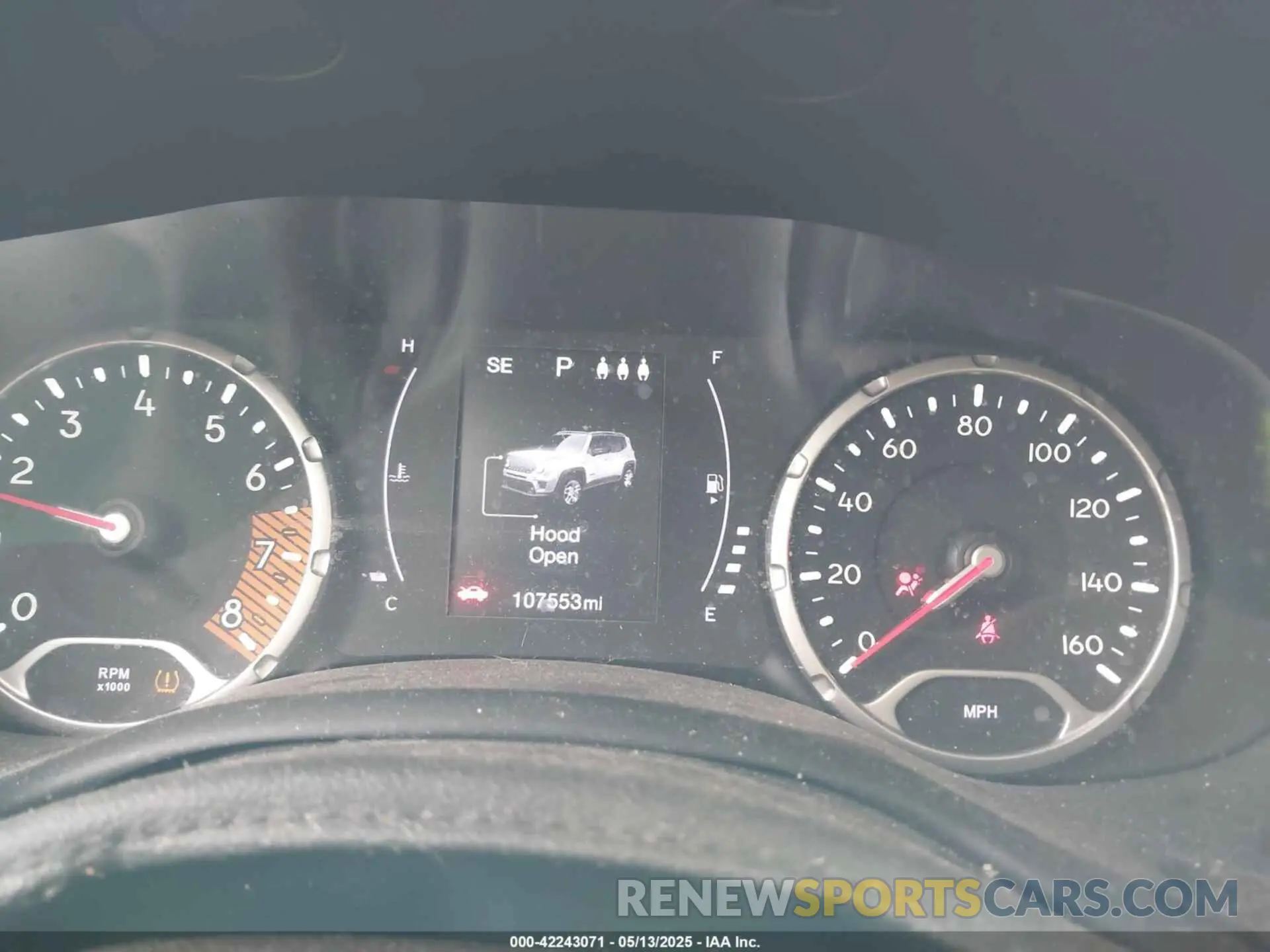 7 Фотография поврежденного автомобиля ZACNJBBB7KPK13597 JEEP RENEGADE 2019
