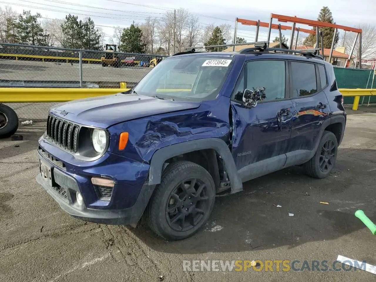 1 Фотография поврежденного автомобиля ZACNJBBB7KPK18802 JEEP RENEGADE 2019