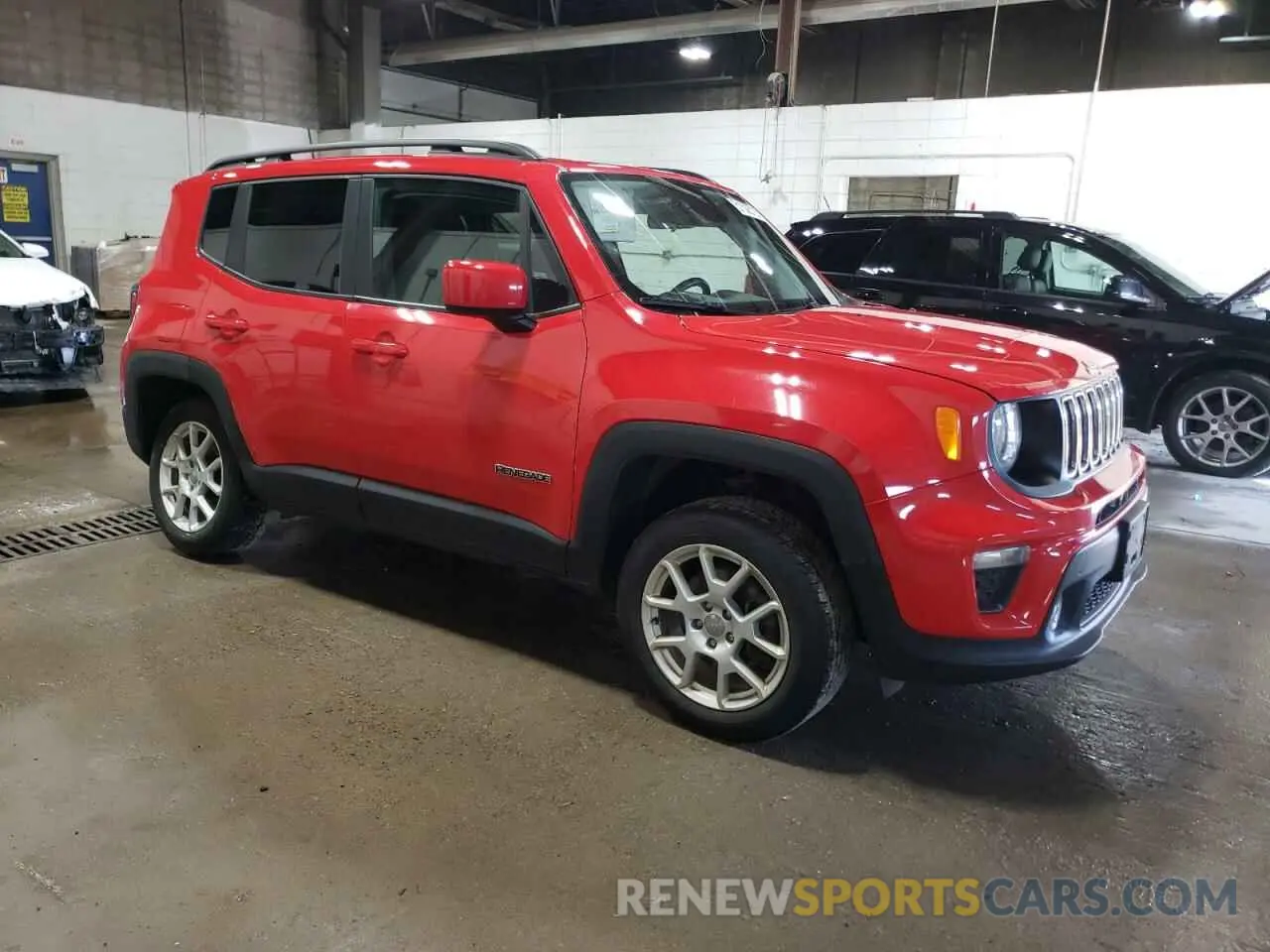 4 Photograph of a damaged car ZACNJBBB7KPK23742 JEEP RENEGADE 2019