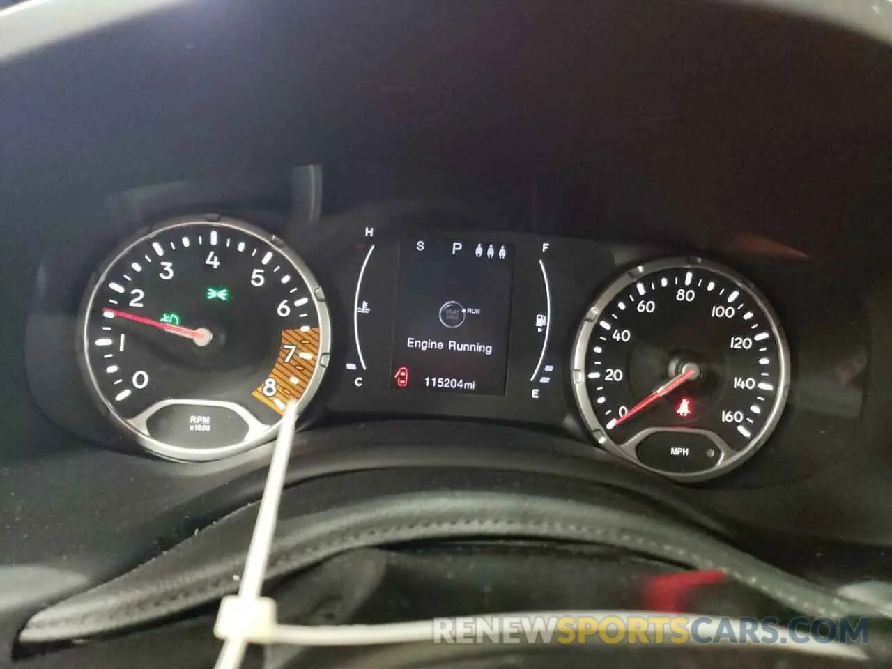9 Photograph of a damaged car ZACNJBBB7KPK23742 JEEP RENEGADE 2019