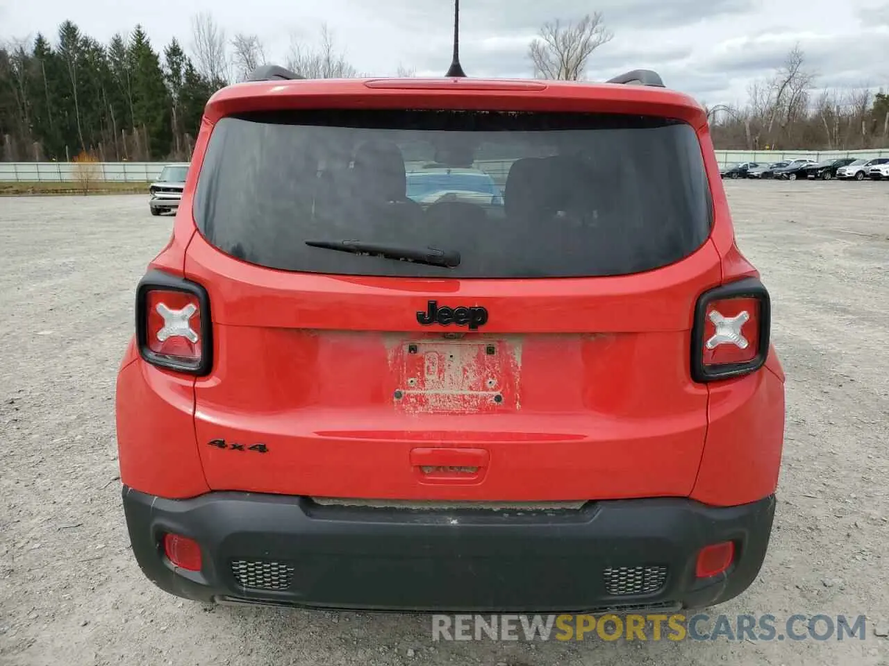 6 Photograph of a damaged car ZACNJBBB9KPK29509 JEEP RENEGADE 2019