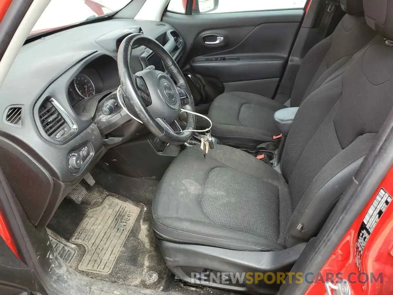 7 Photograph of a damaged car ZACNJBBB9KPK29509 JEEP RENEGADE 2019