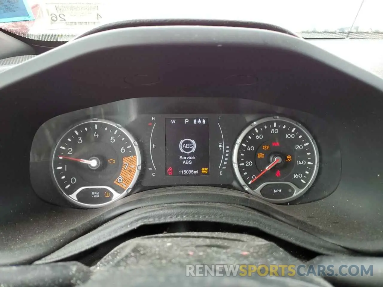 9 Photograph of a damaged car ZACNJBBB9KPK29509 JEEP RENEGADE 2019