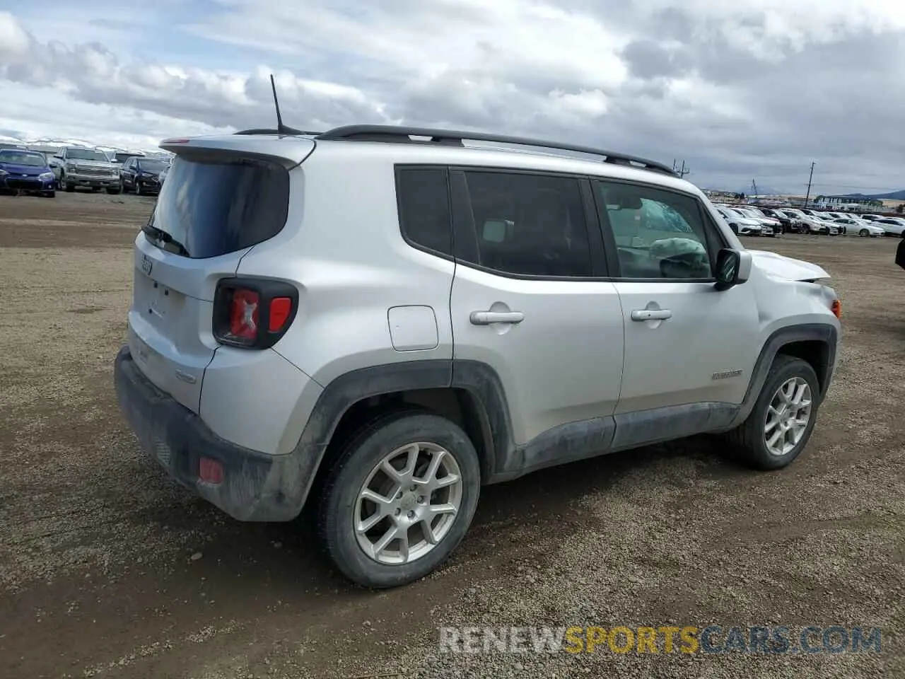 3 Photograph of a damaged car ZACNJBBB9KPK65555 JEEP RENEGADE 2019
