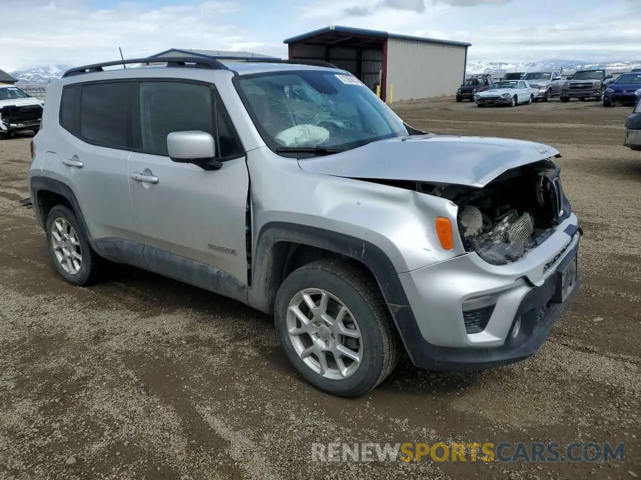 4 Photograph of a damaged car ZACNJBBB9KPK65555 JEEP RENEGADE 2019