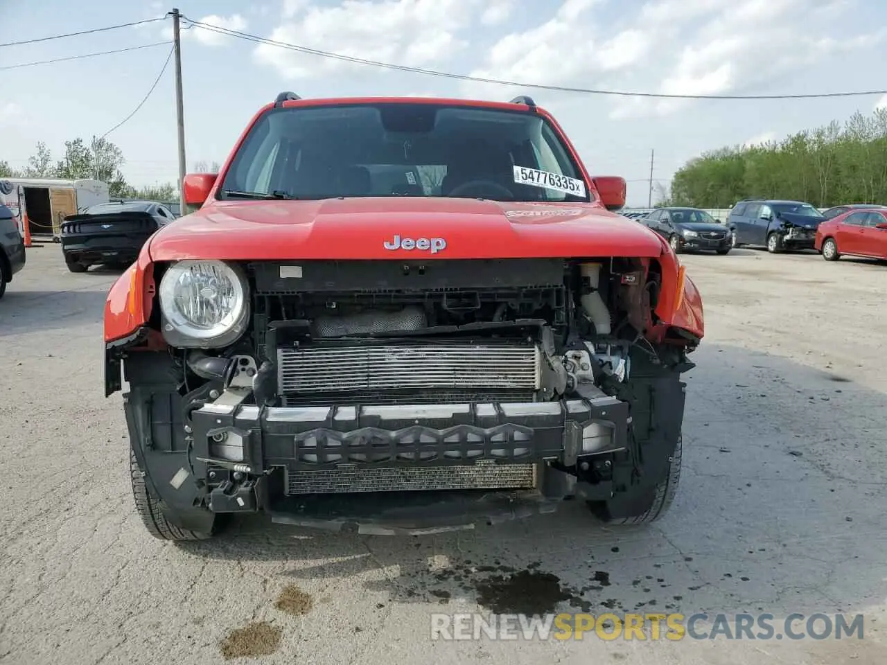 5 Фотография поврежденного автомобиля ZACNJBBB9KPK79228 JEEP RENEGADE 2019