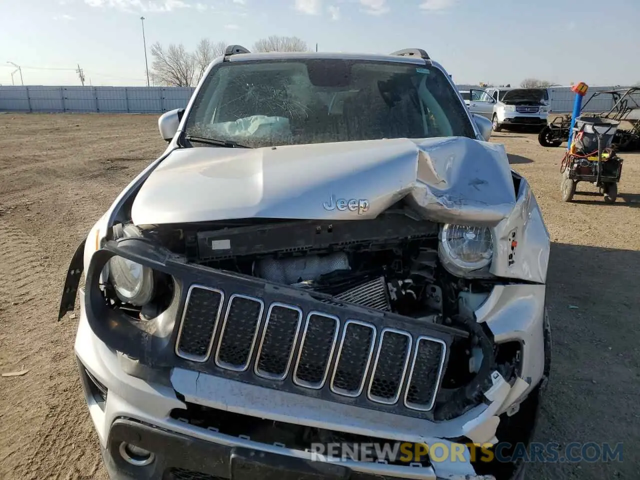 5 Photograph of a damaged car ZACNJBBBXKPK03355 JEEP RENEGADE 2019