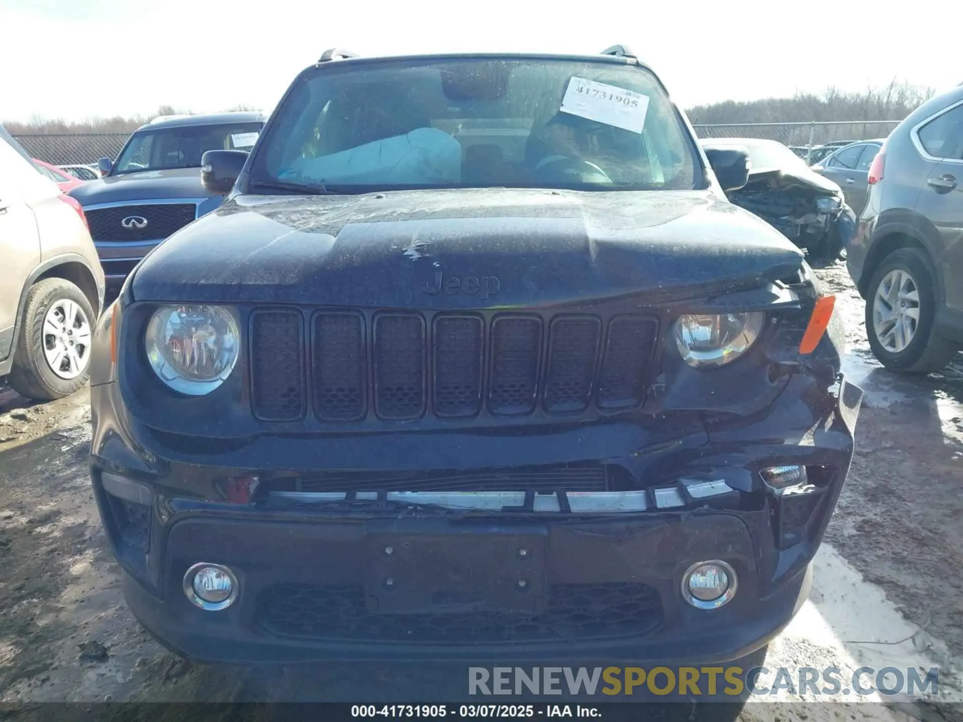 12 Photograph of a damaged car ZACNJBBBXKPK18647 JEEP RENEGADE 2019