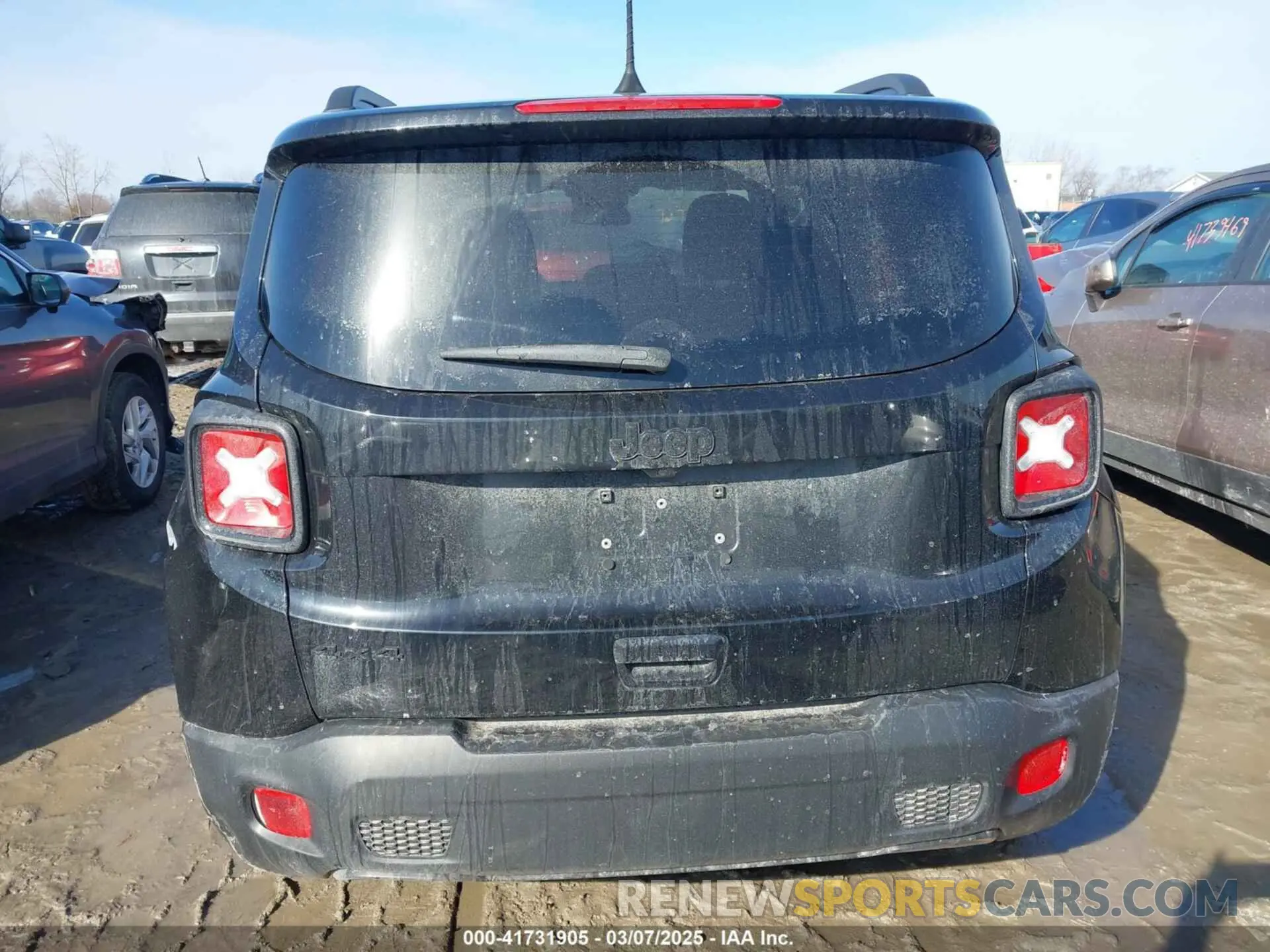 16 Photograph of a damaged car ZACNJBBBXKPK18647 JEEP RENEGADE 2019