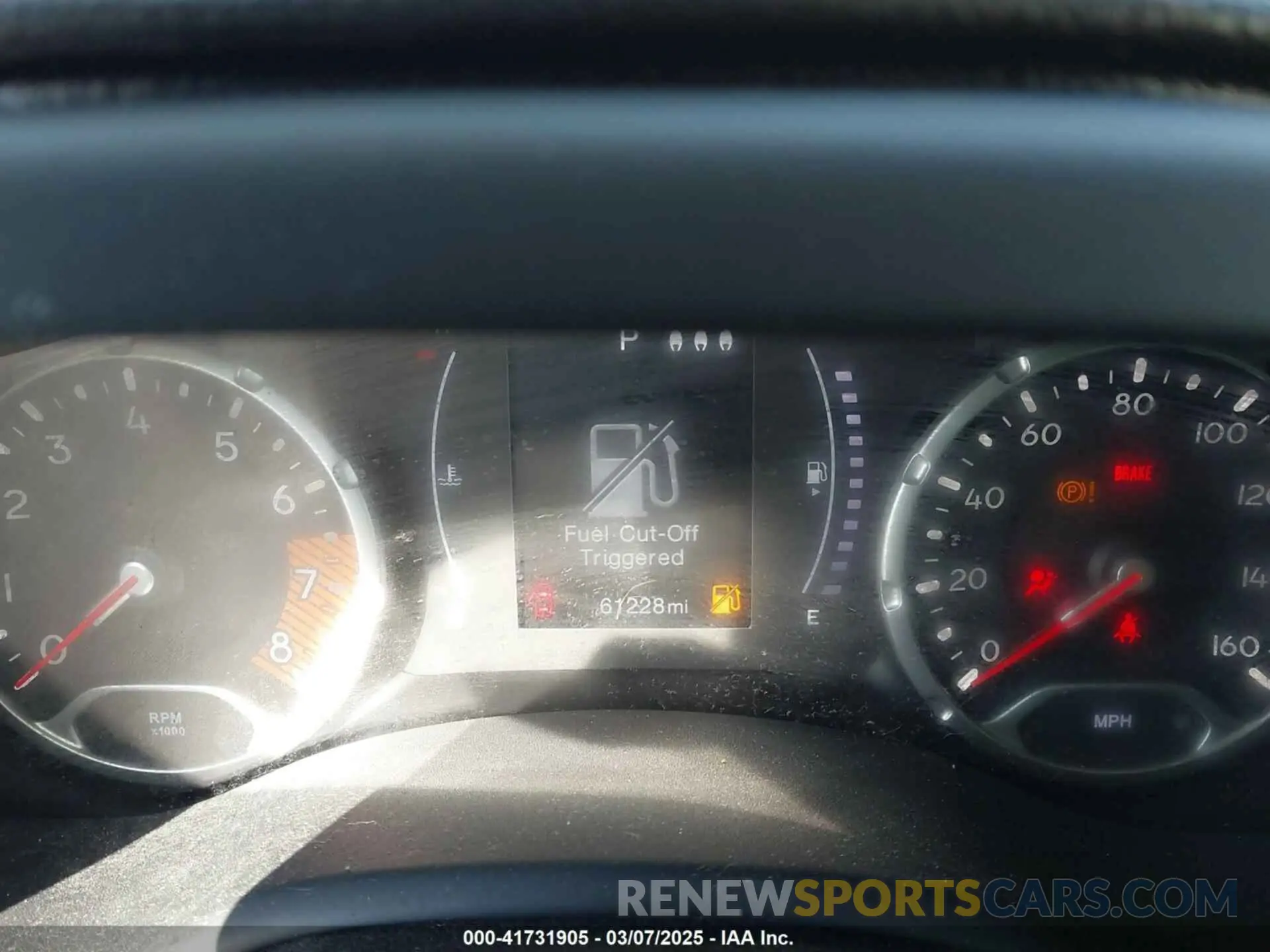 7 Photograph of a damaged car ZACNJBBBXKPK18647 JEEP RENEGADE 2019