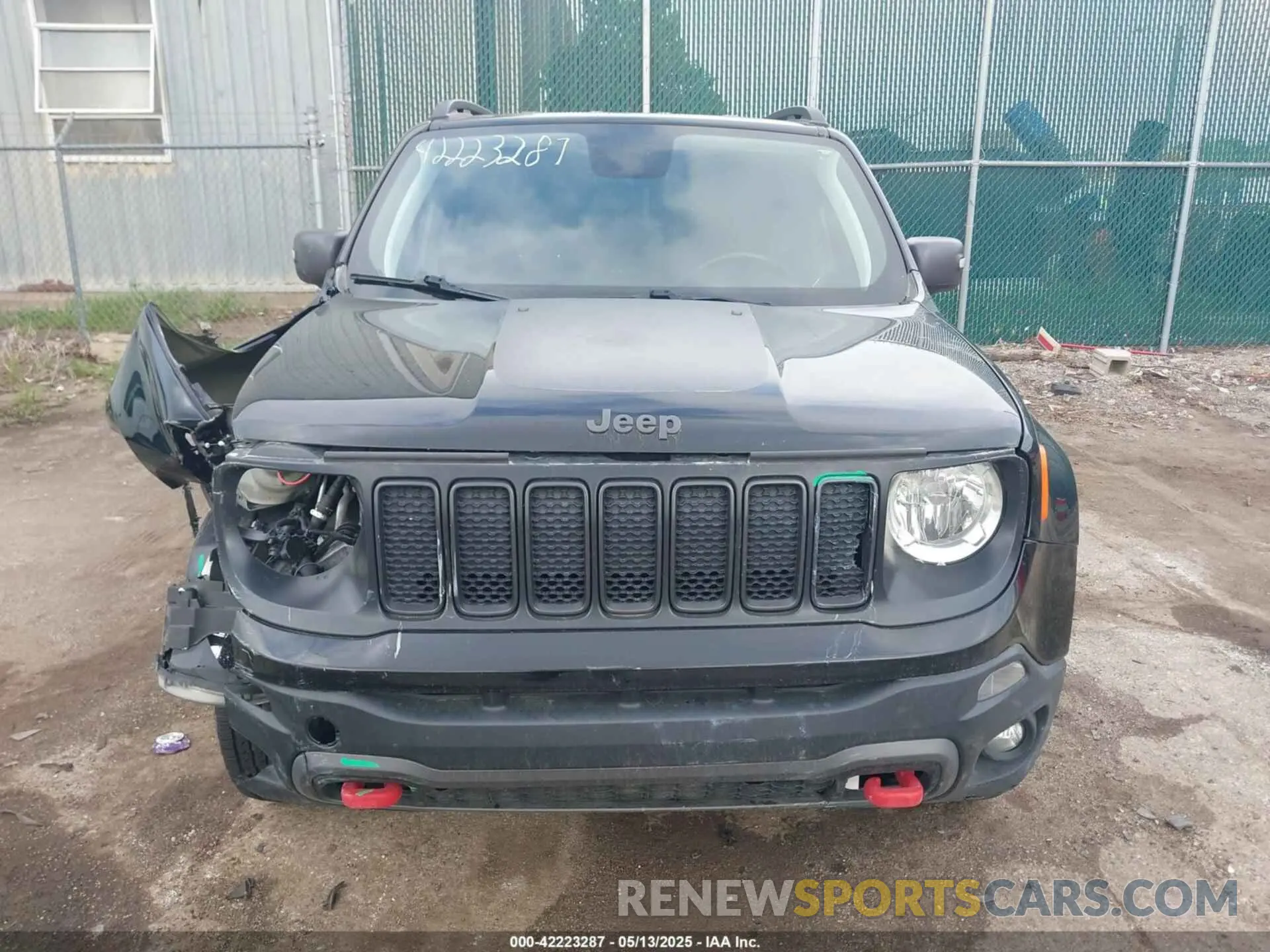 12 Photograph of a damaged car ZACNJBC11KPJ86323 JEEP RENEGADE 2019