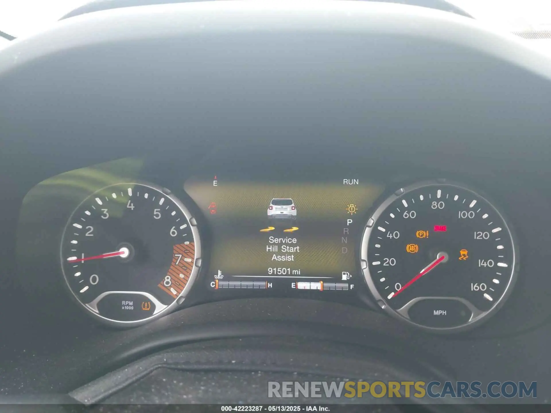 7 Photograph of a damaged car ZACNJBC11KPJ86323 JEEP RENEGADE 2019