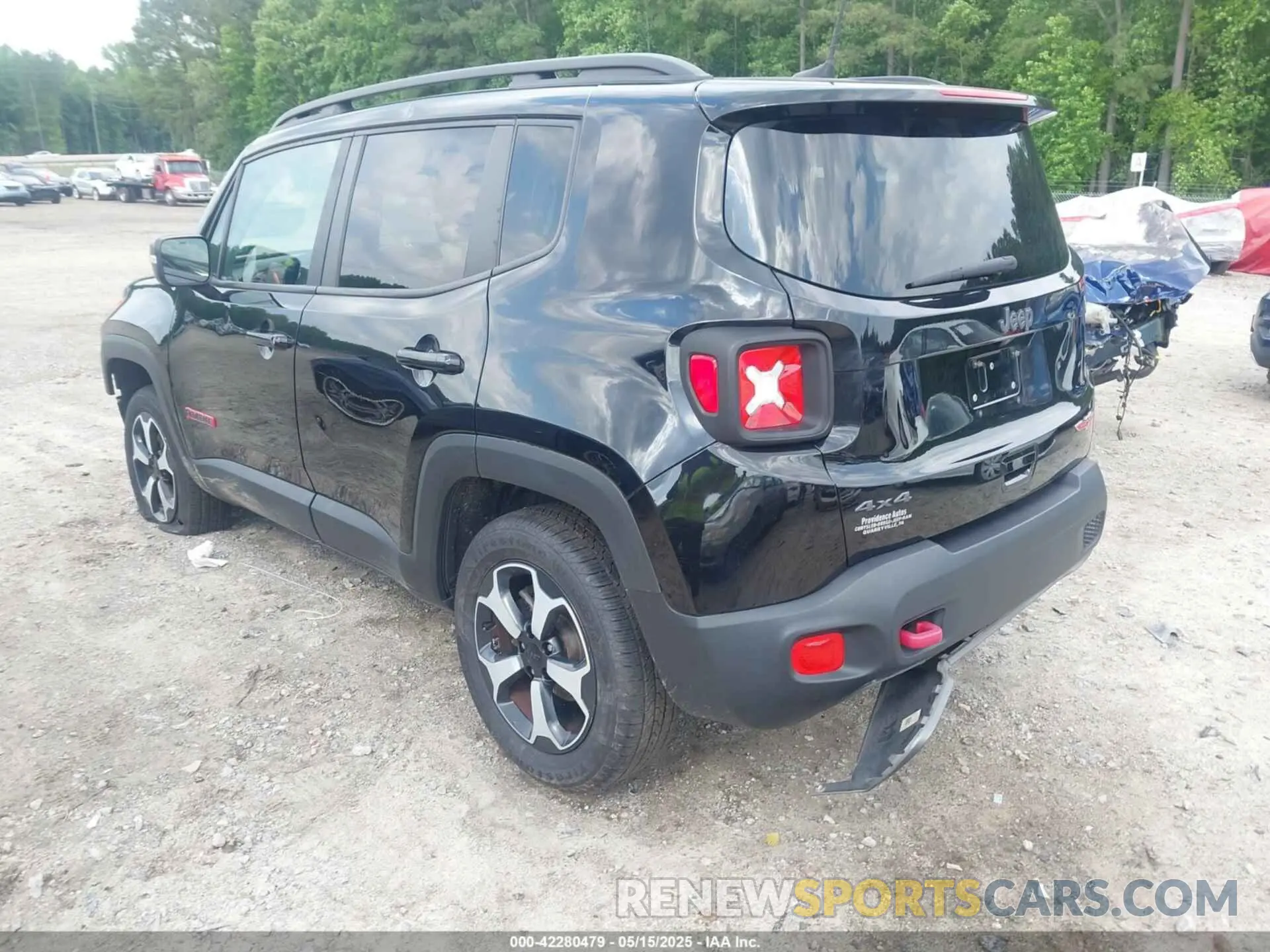 3 Фотография поврежденного автомобиля ZACNJBC14KPK13840 JEEP RENEGADE 2019