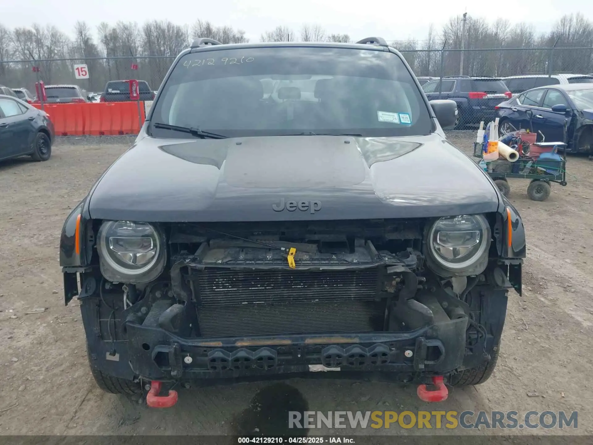 12 Photograph of a damaged car ZACNJBC14KPK76923 JEEP RENEGADE 2019