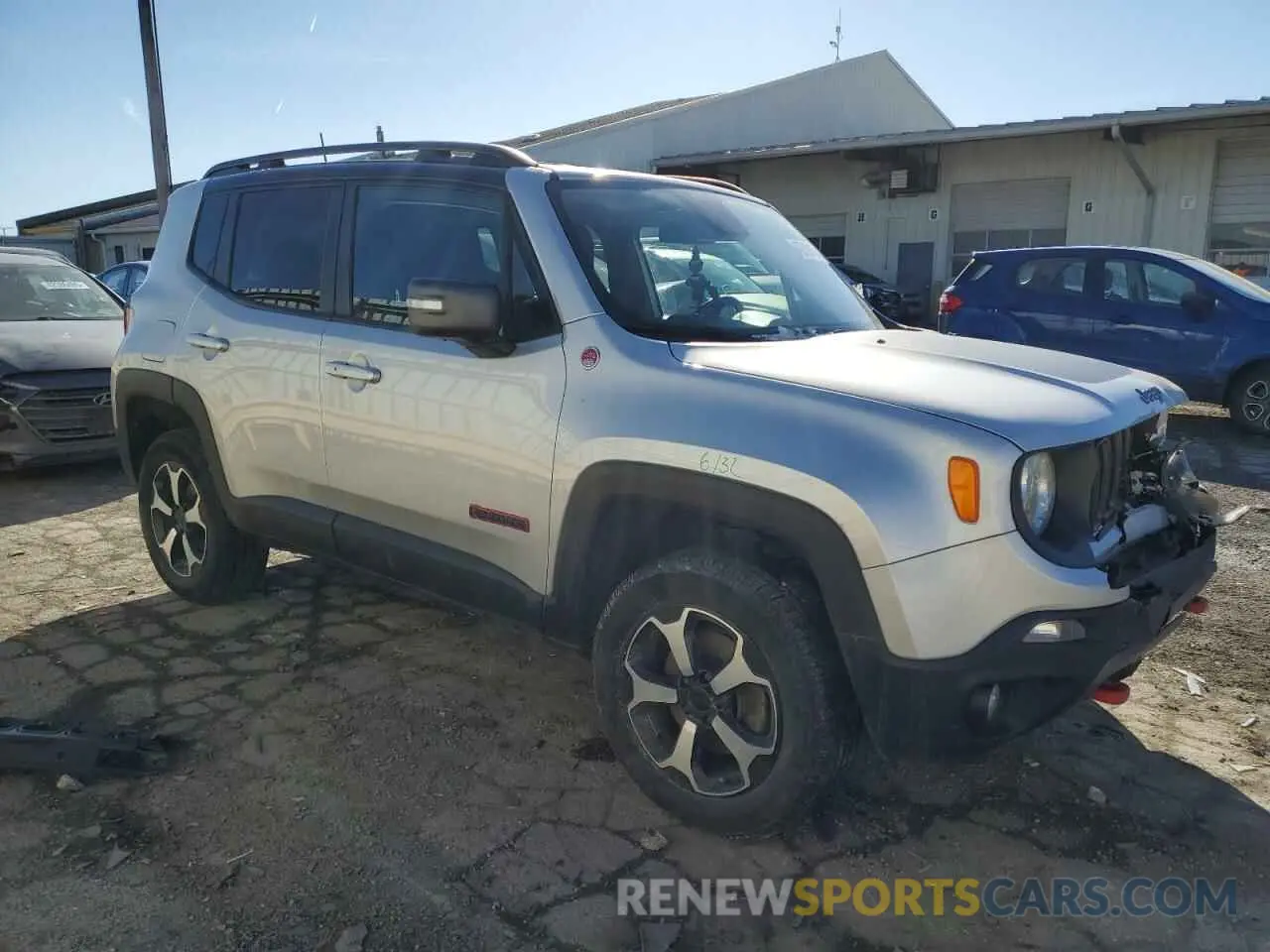 4 Фотография поврежденного автомобиля ZACNJBC16KPK06307 JEEP RENEGADE 2019