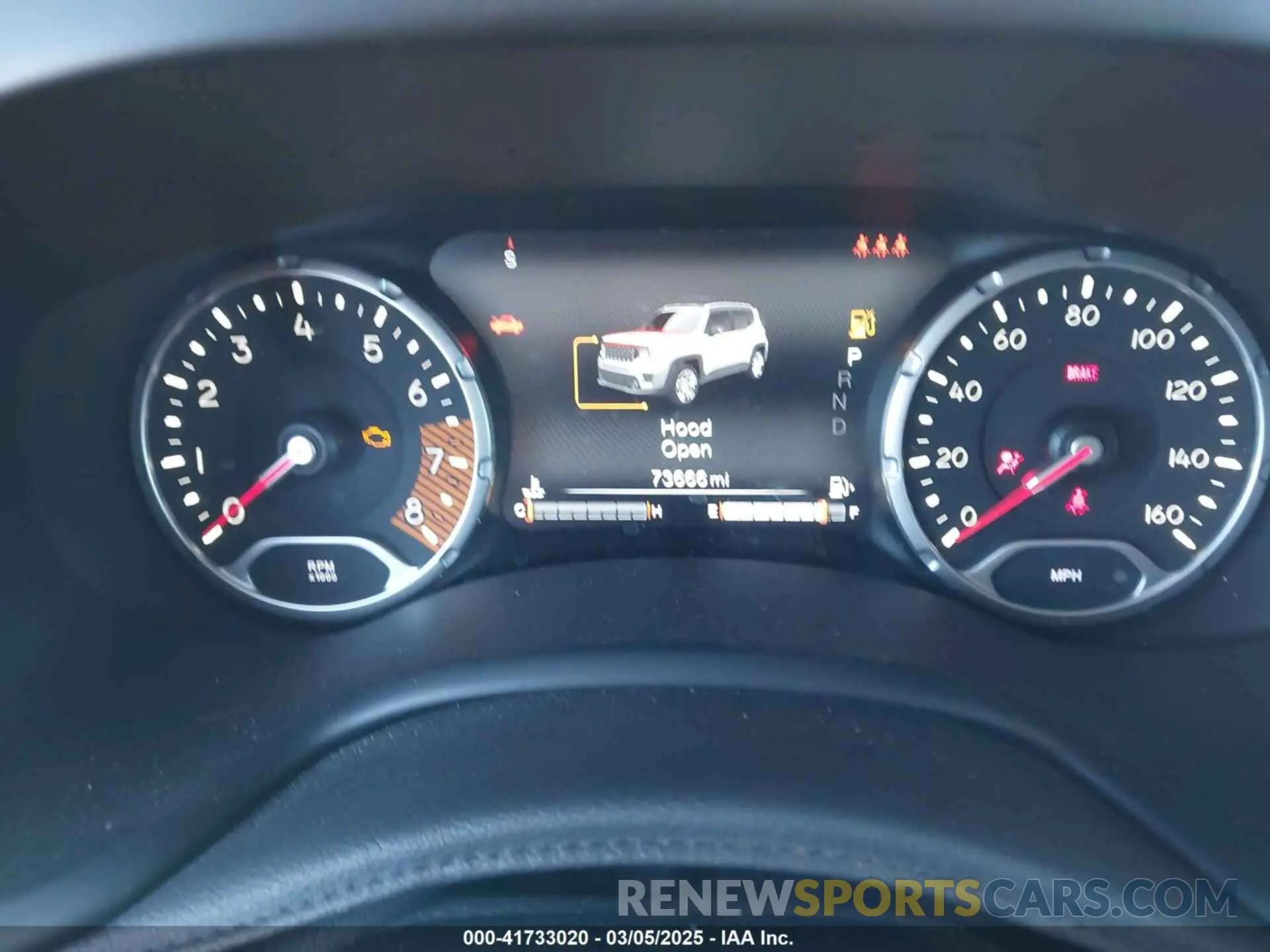 7 Photograph of a damaged car ZACNJBC18KPK06583 JEEP RENEGADE 2019