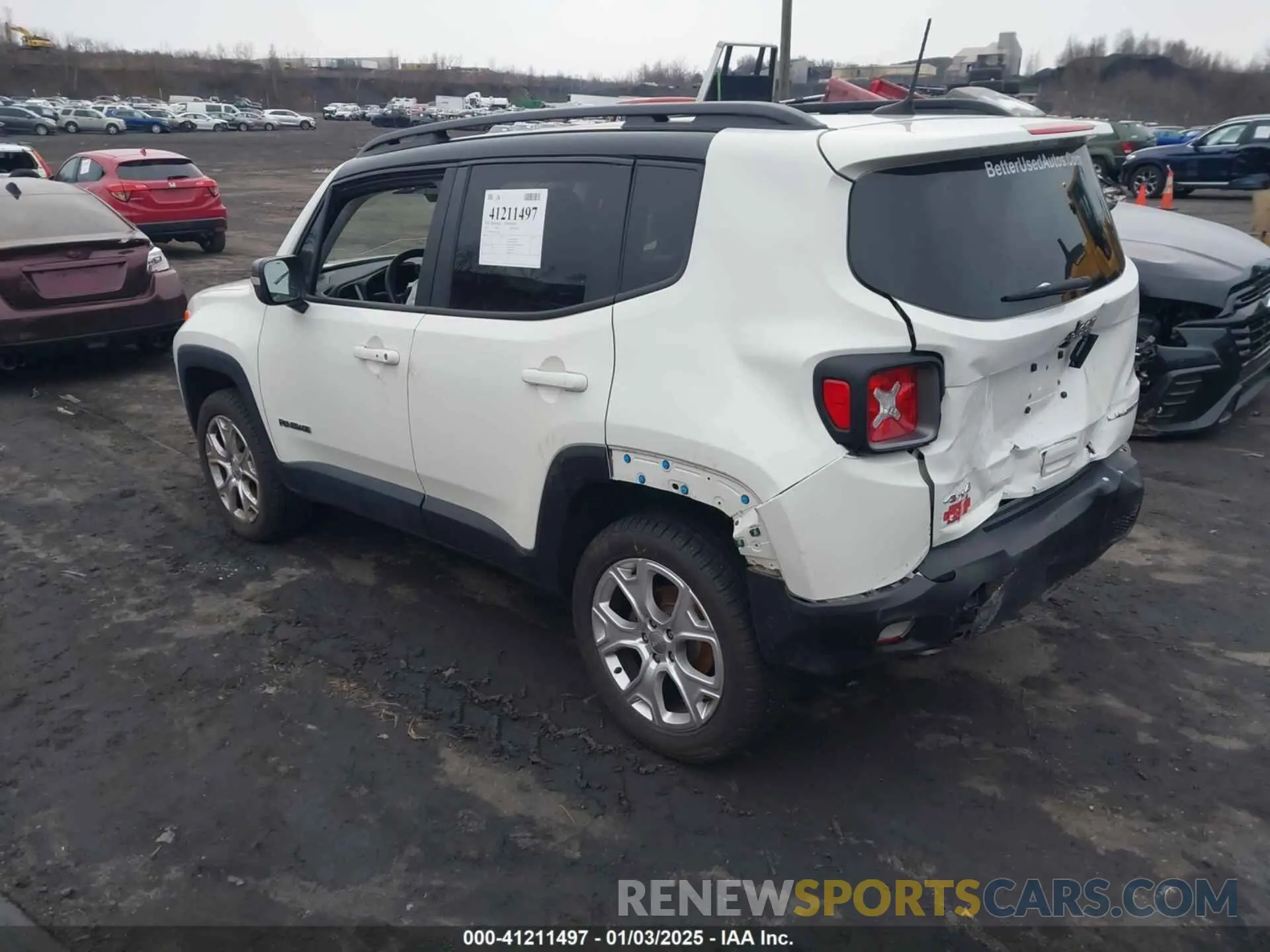 3 Фотография поврежденного автомобиля ZACNJBD12KPK76952 JEEP RENEGADE 2019