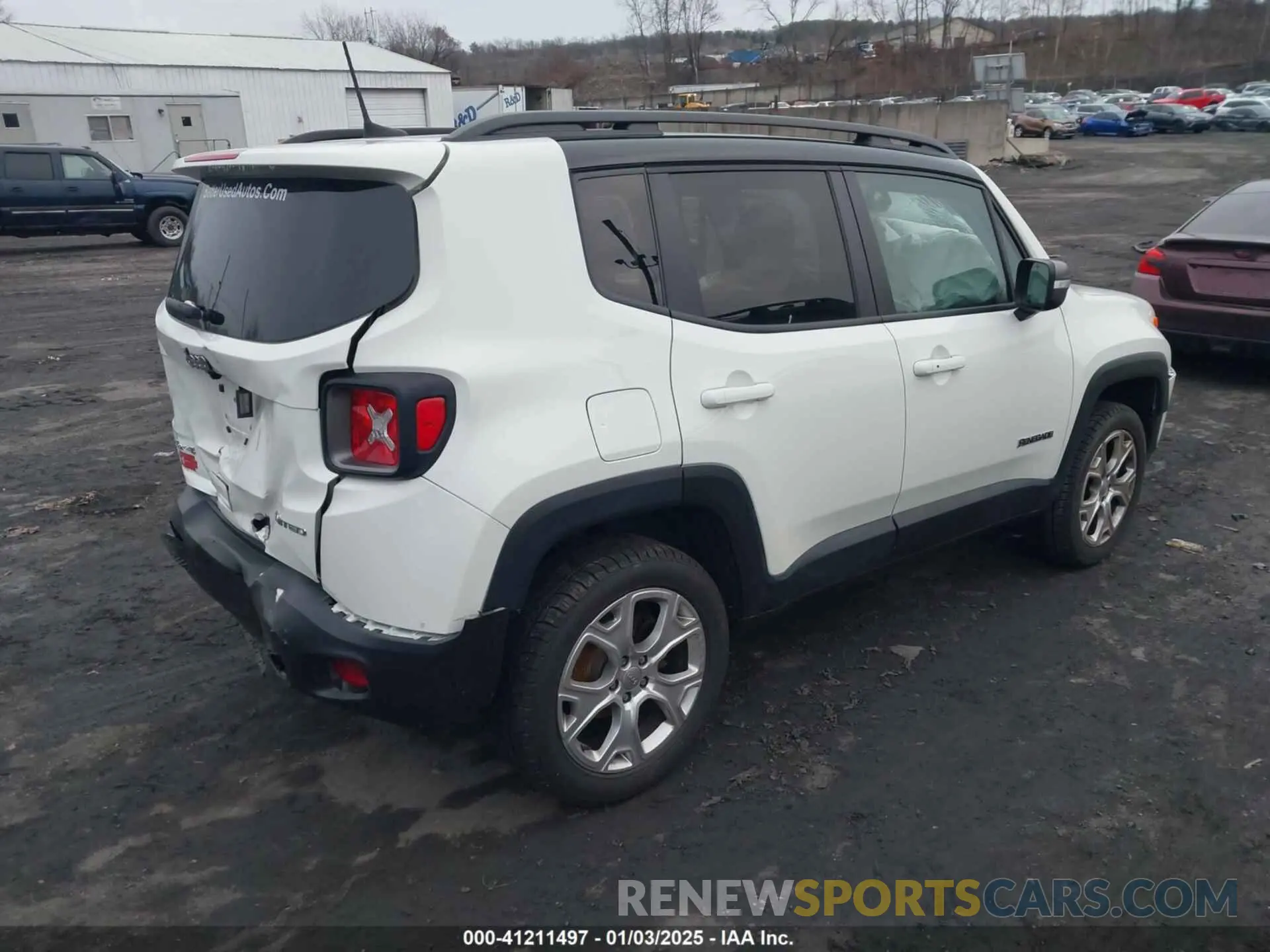 4 Фотография поврежденного автомобиля ZACNJBD12KPK76952 JEEP RENEGADE 2019