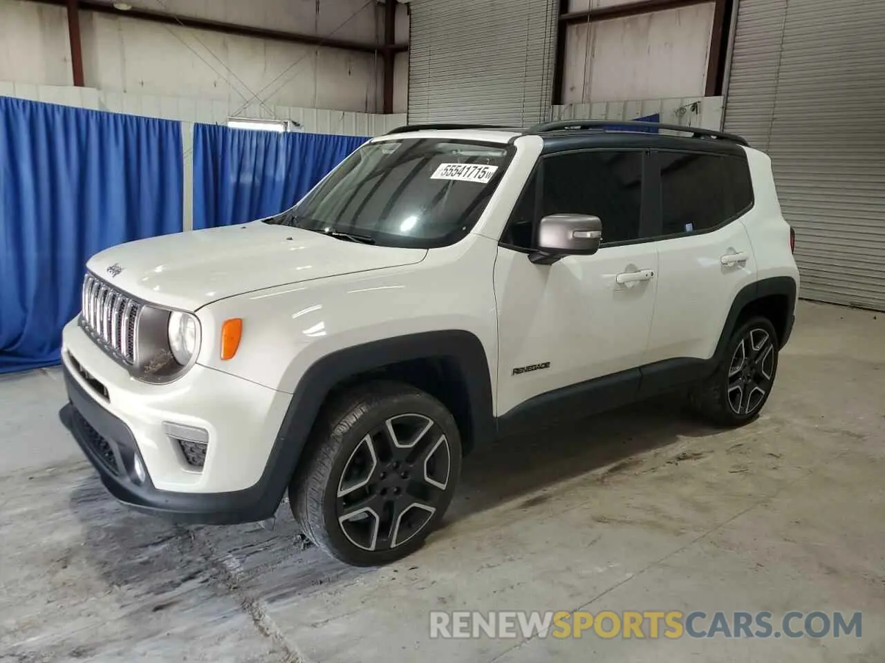 1 Photograph of a damaged car ZACNJBD14KPJ95130 JEEP RENEGADE 2019