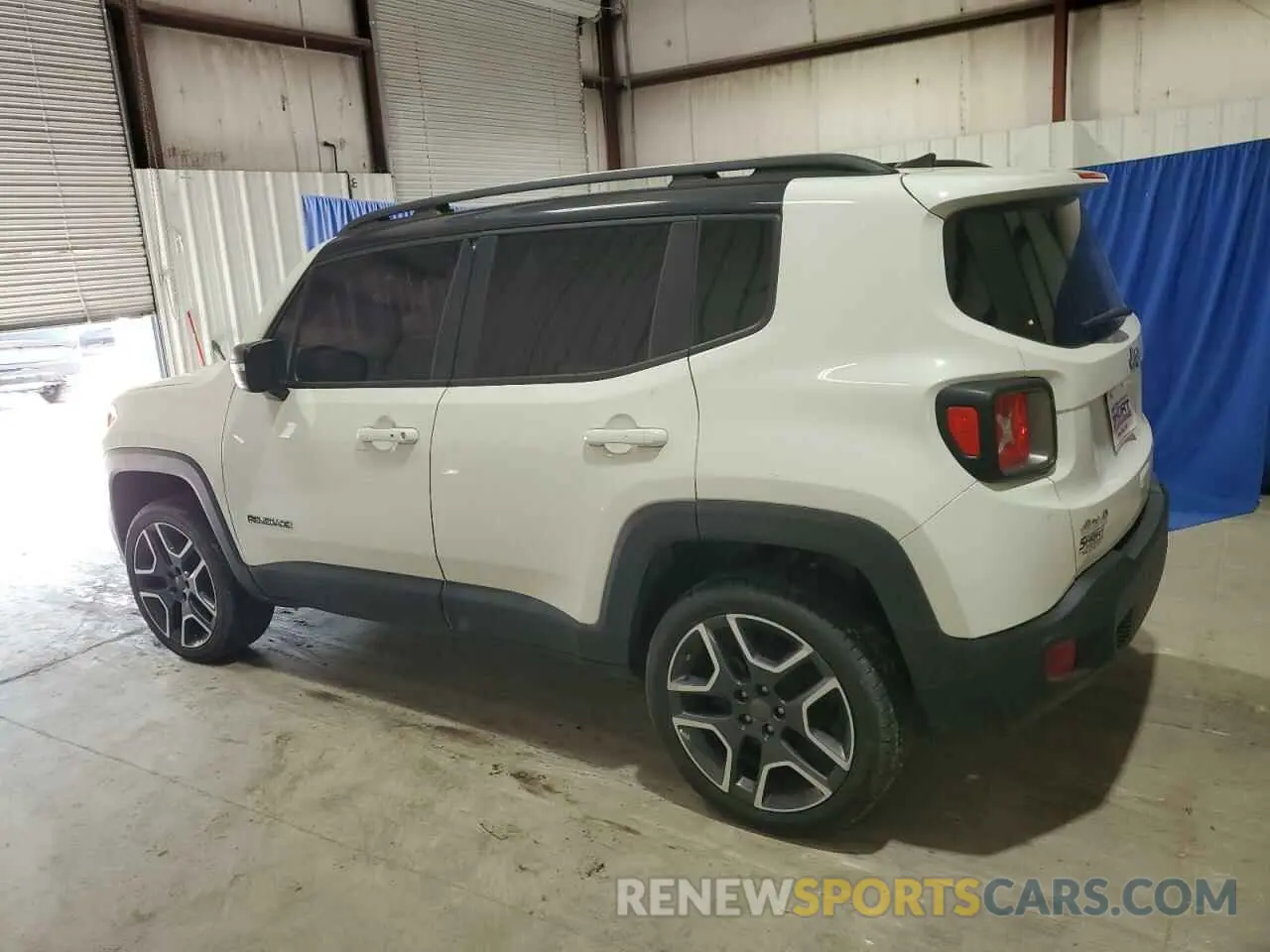 2 Photograph of a damaged car ZACNJBD14KPJ95130 JEEP RENEGADE 2019
