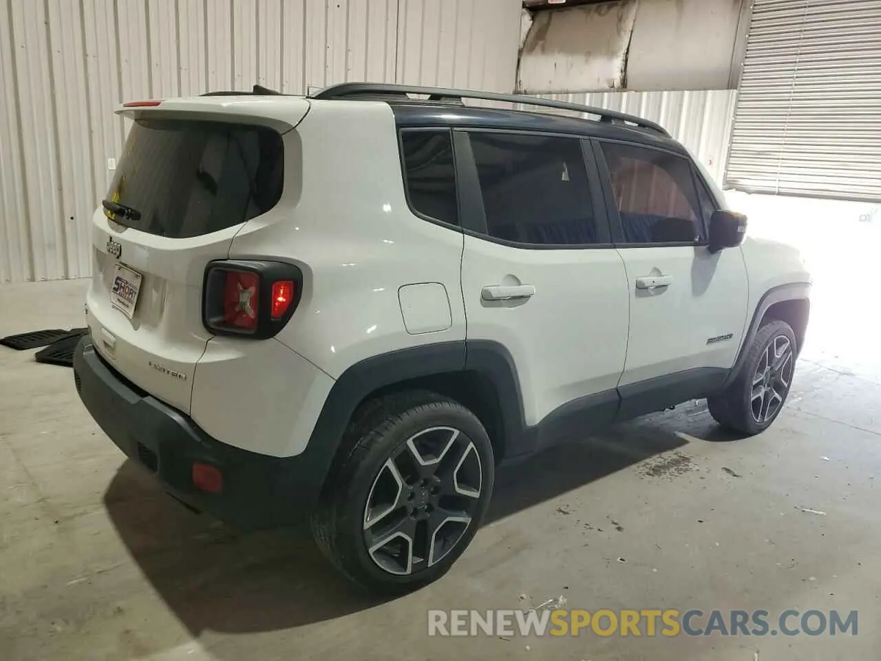 3 Photograph of a damaged car ZACNJBD14KPJ95130 JEEP RENEGADE 2019