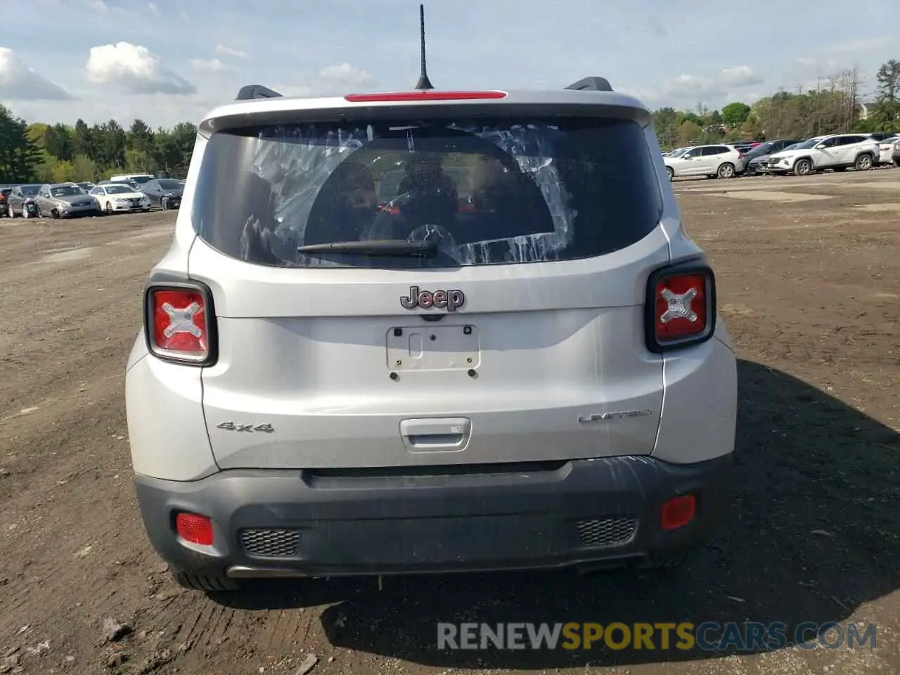 6 Photograph of a damaged car ZACNJBD18KPJ93686 JEEP RENEGADE 2019