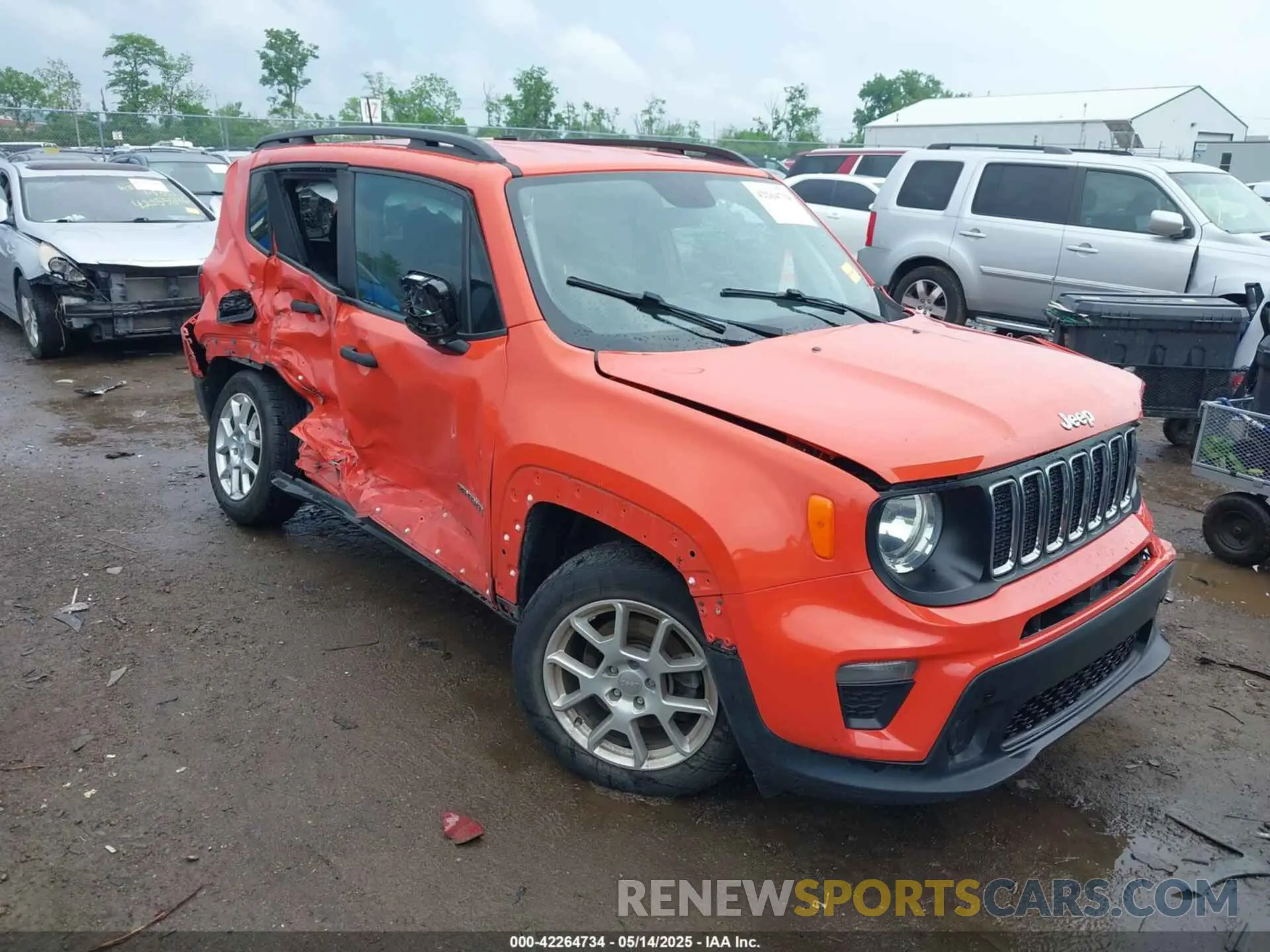 1 Фотография поврежденного автомобиля ZACNJAAB0LPL08984 JEEP RENEGADE 2020