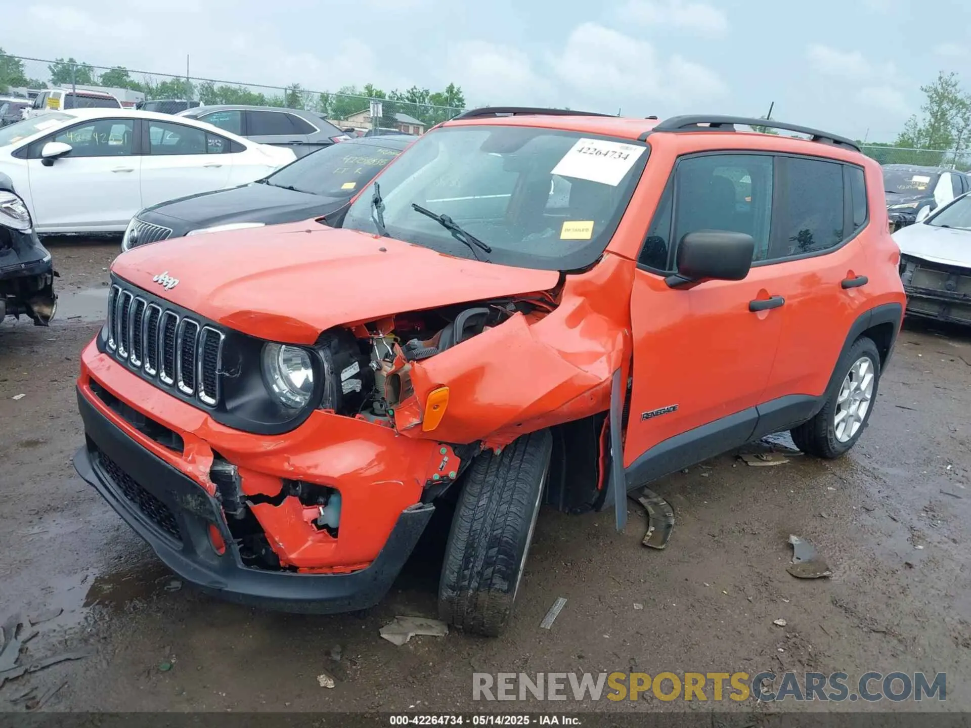 2 Фотография поврежденного автомобиля ZACNJAAB0LPL08984 JEEP RENEGADE 2020