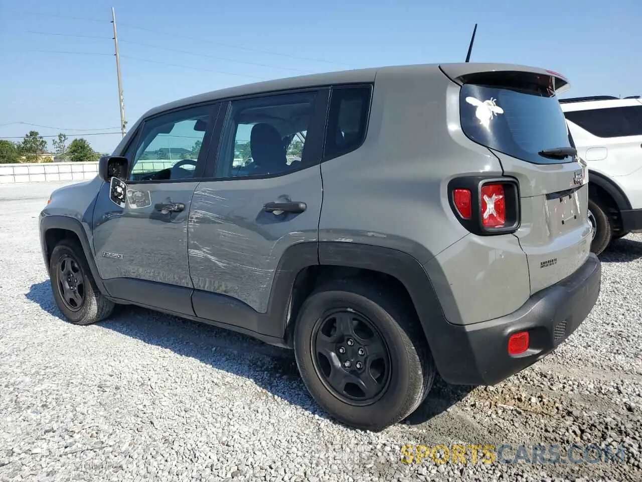 2 Photograph of a damaged car ZACNJAAB0LPL13392 JEEP RENEGADE 2020