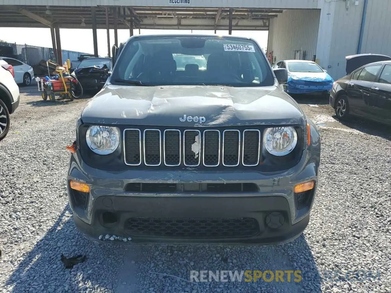 5 Photograph of a damaged car ZACNJAAB0LPL13392 JEEP RENEGADE 2020