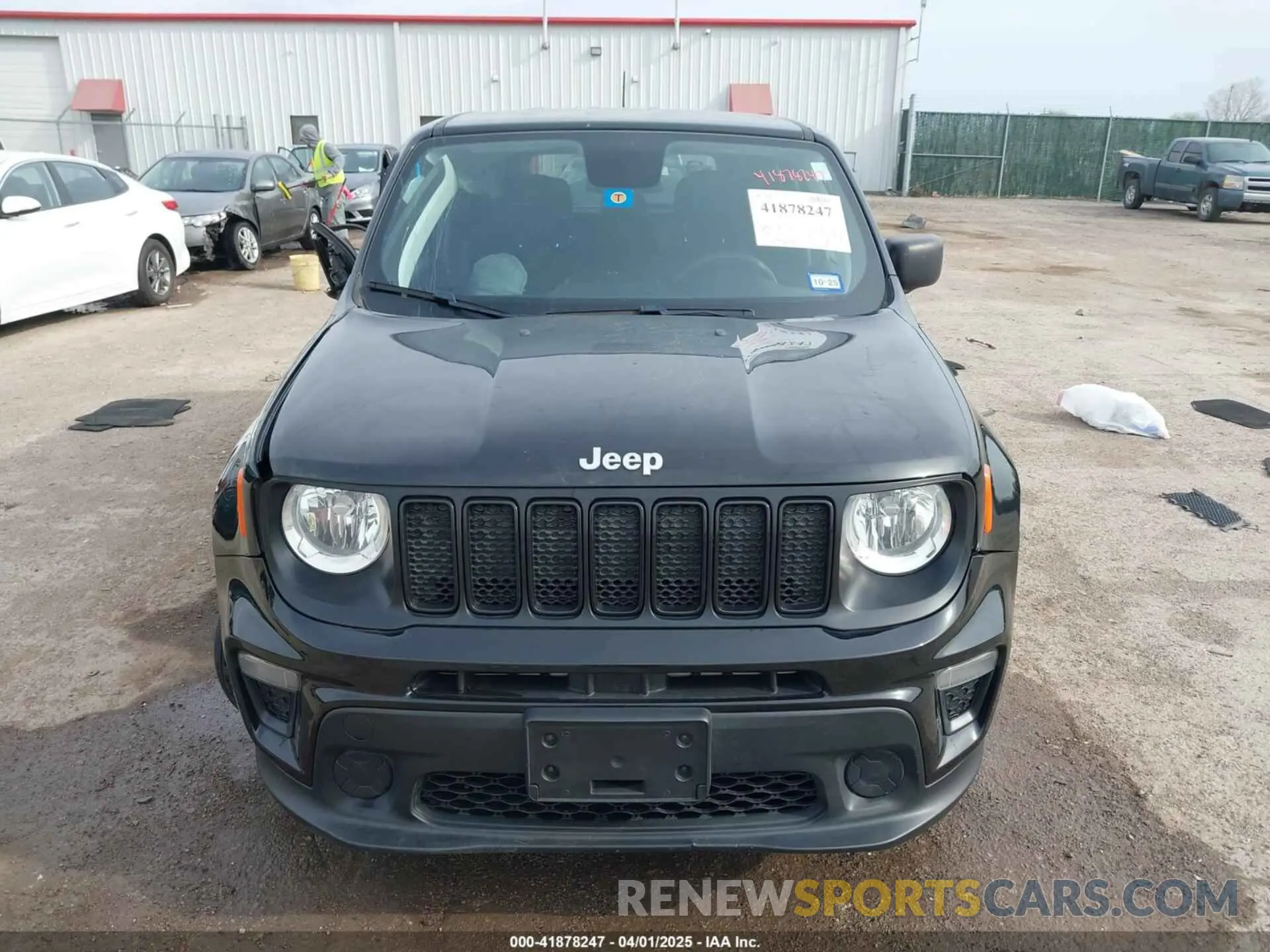 12 Photograph of a damaged car ZACNJAAB0LPL71695 JEEP RENEGADE 2020