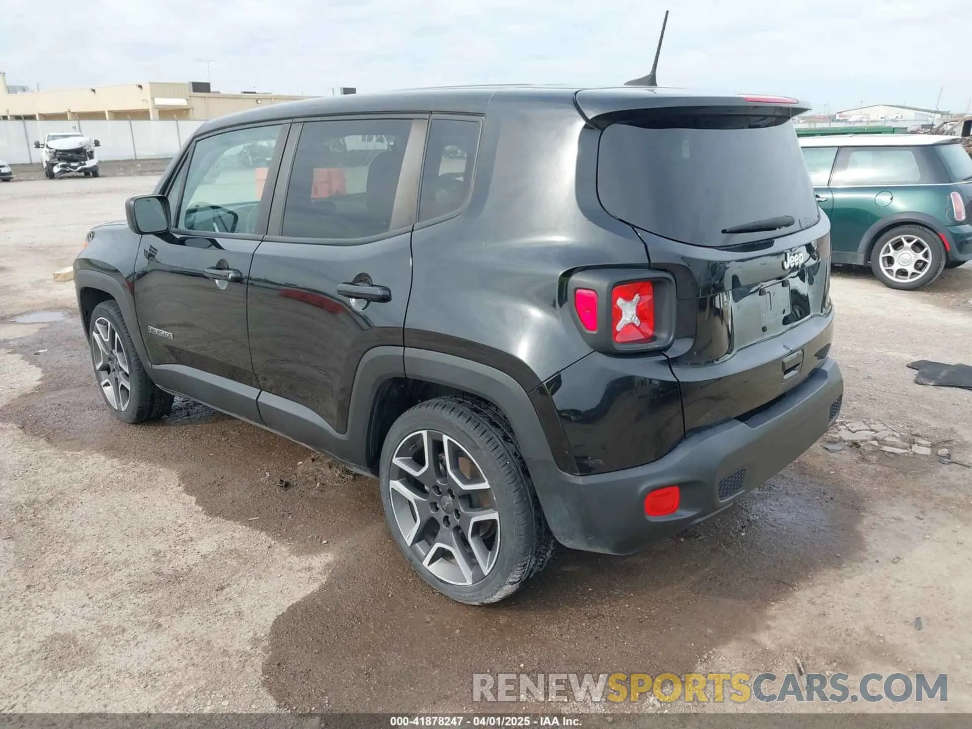 3 Photograph of a damaged car ZACNJAAB0LPL71695 JEEP RENEGADE 2020